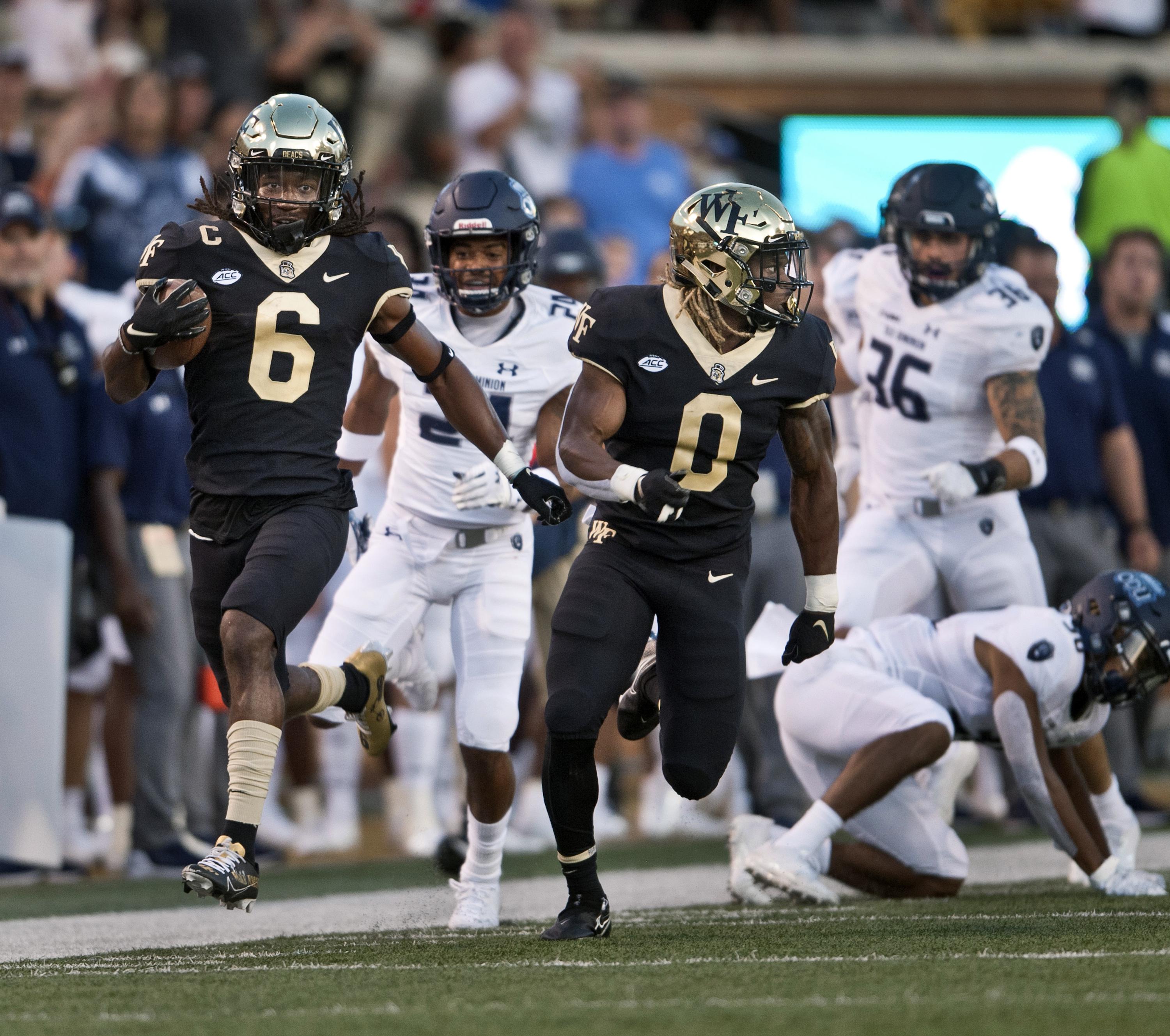 Beal-Smith, Taylor help Wake Forest beat Old Dominion 42-10