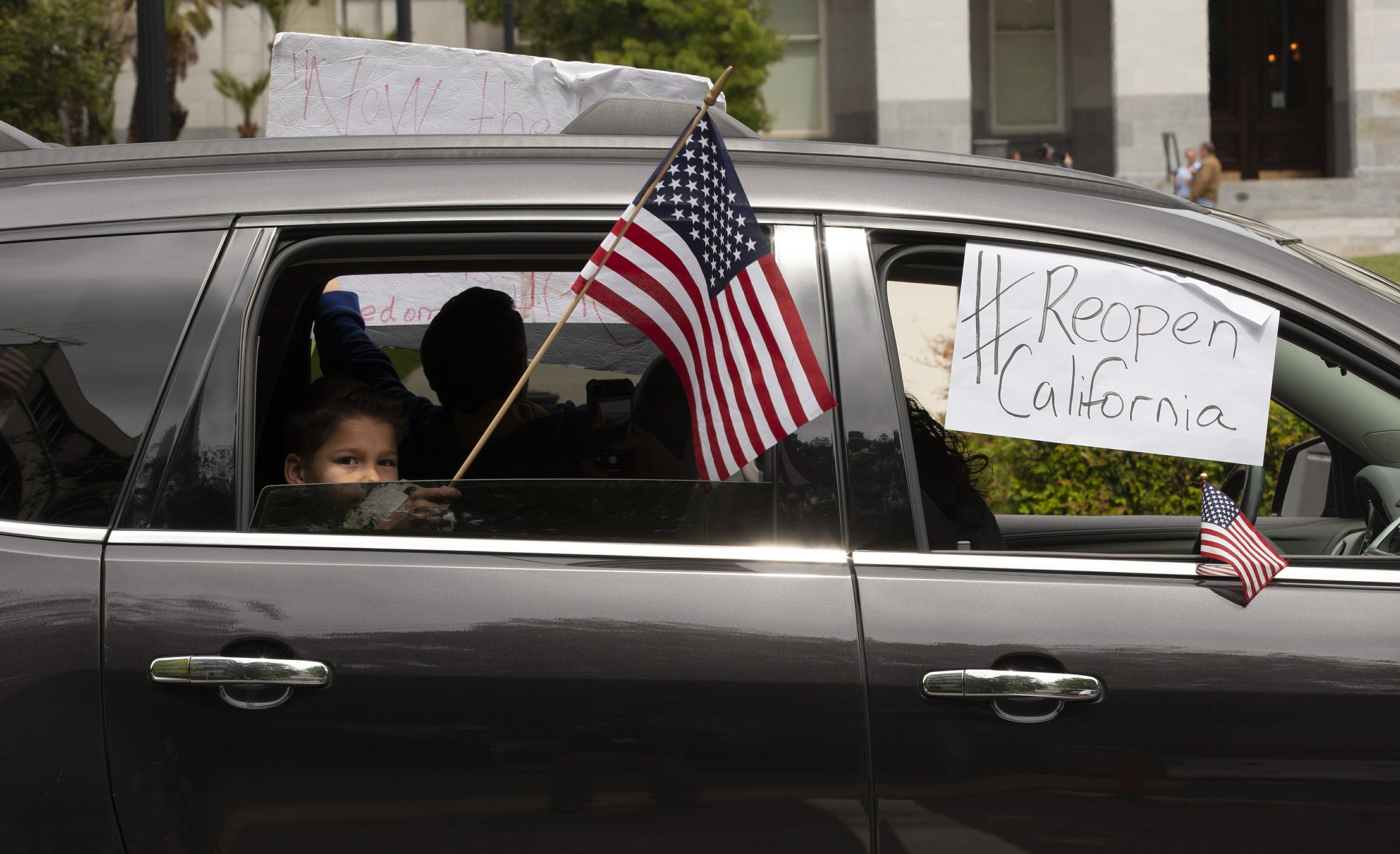 California Protesters Push To Reopen Governor Urges Caution Ap News