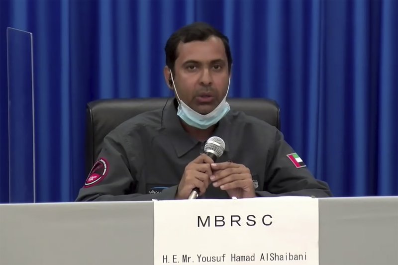 Uae S Amal Spacecraft Rockets Toward Mars In Arab World 1st
