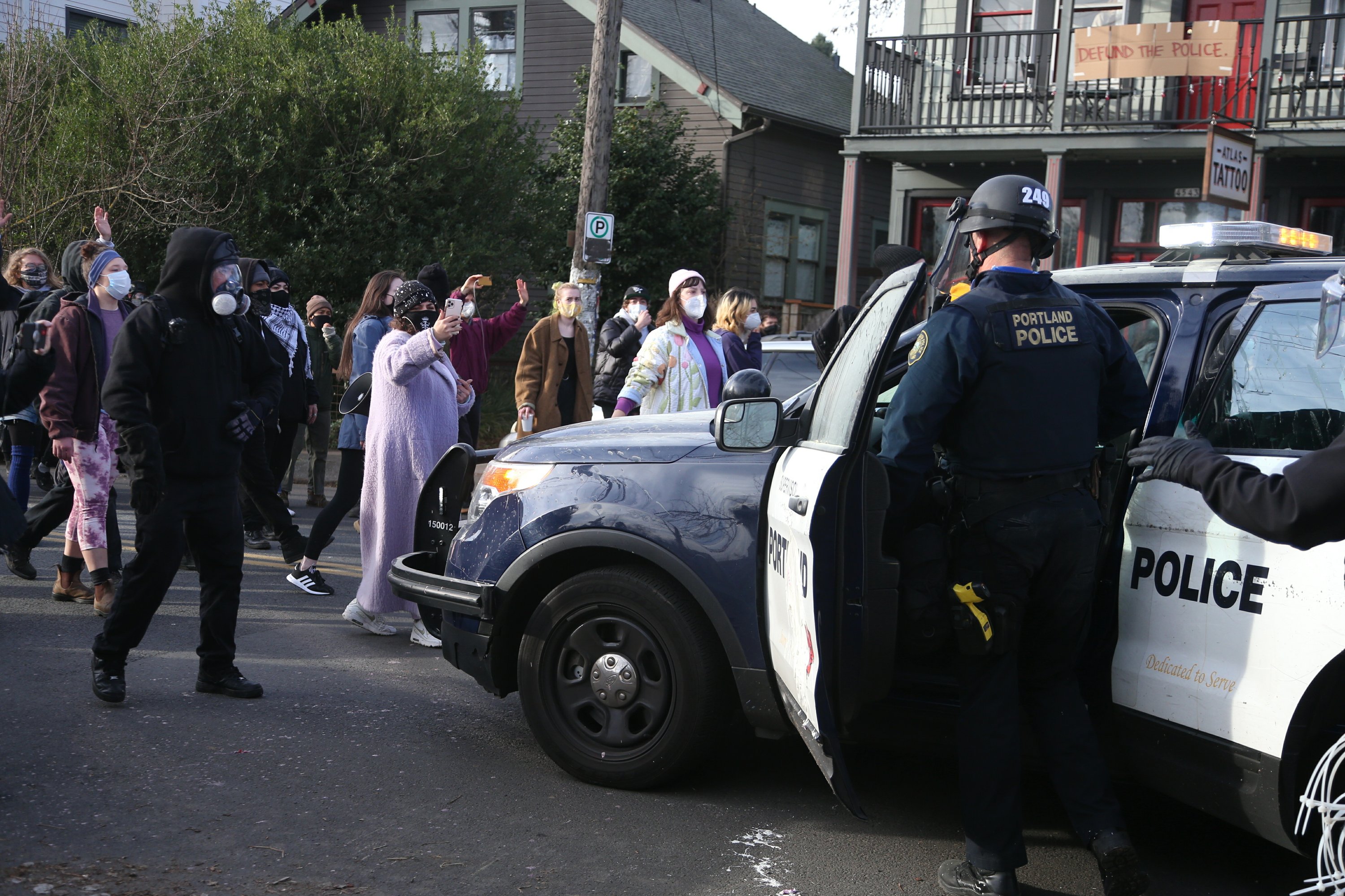 Oregon eviction protest fueled by history of gentrification AP News