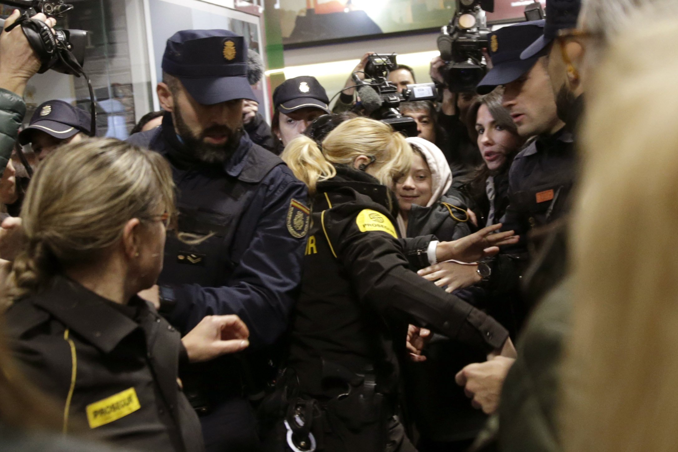 Greta Thunberg reaches Madrid for climate activists' march - The Associated Press