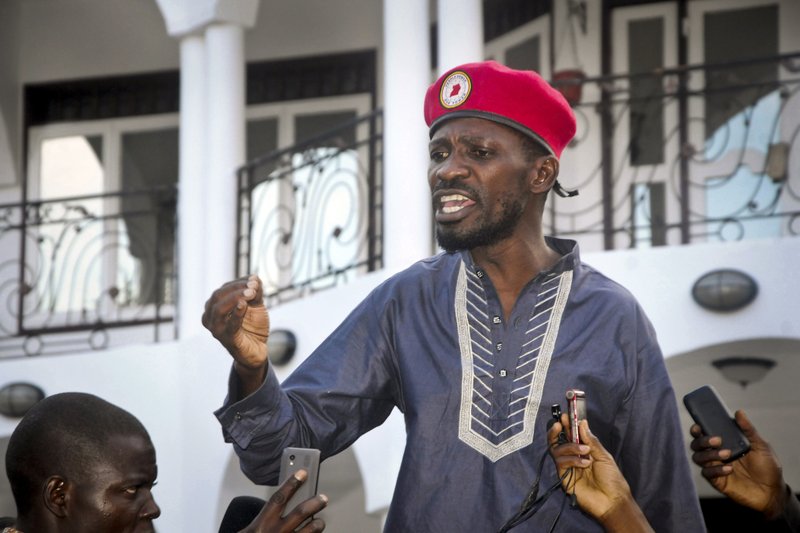 Uganda police detain Bobi Wine, foil meeting with supporters