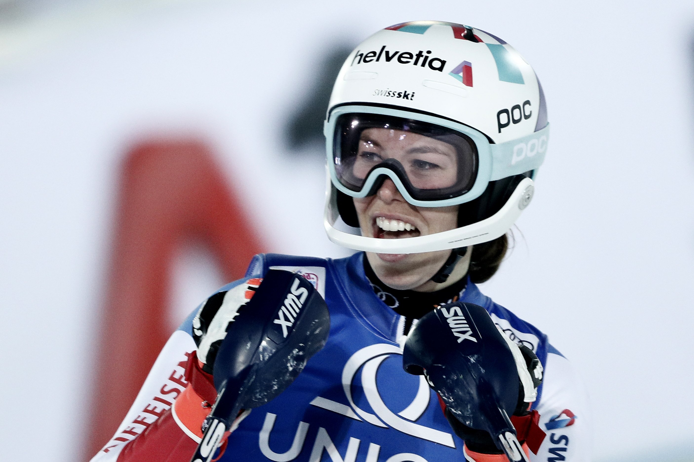 skier Gisin ends Shiffrin-Vlhova slalom streak AP News