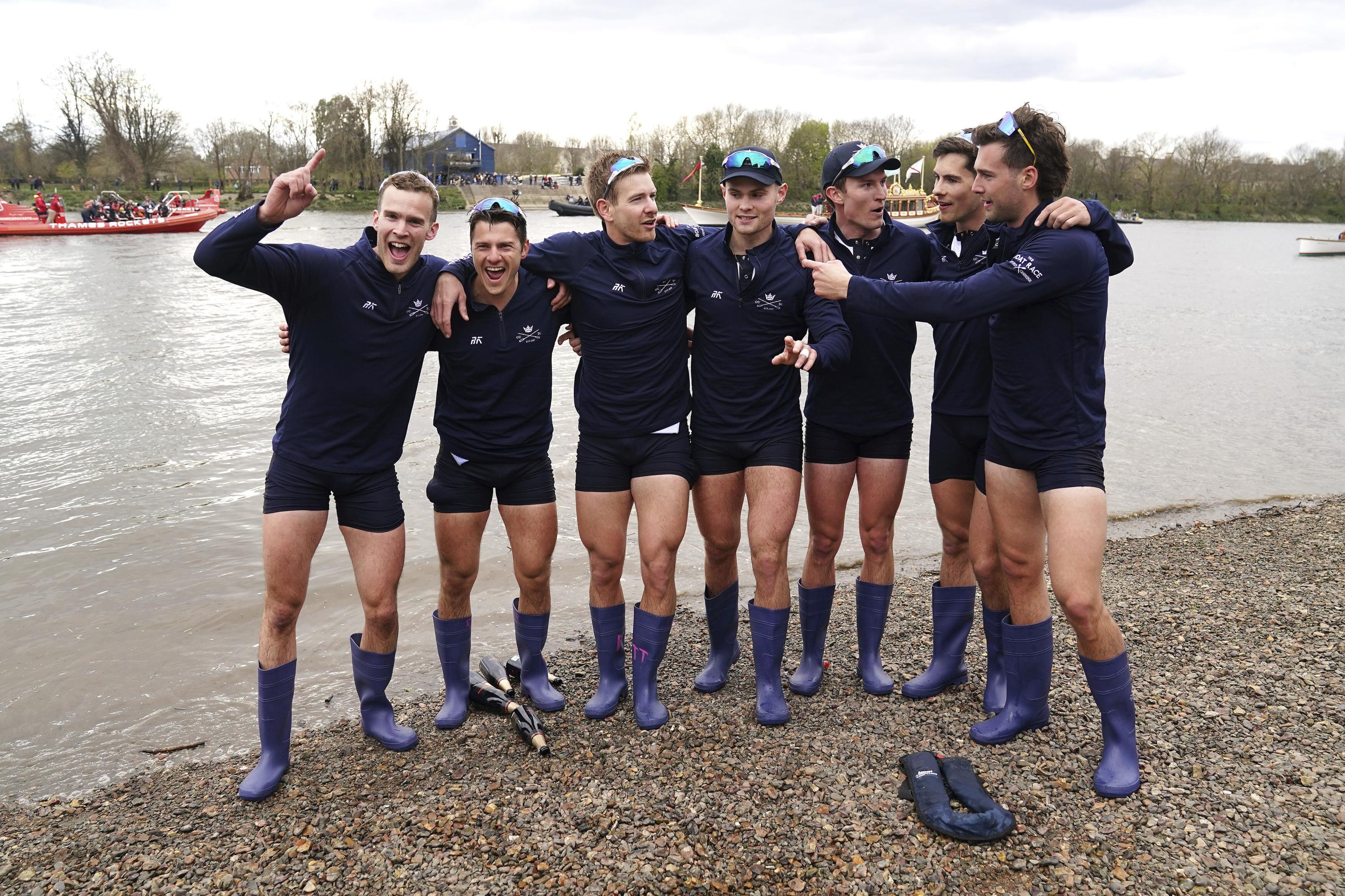 Boat Race Oxford men win; Cambridge women set record time AP News