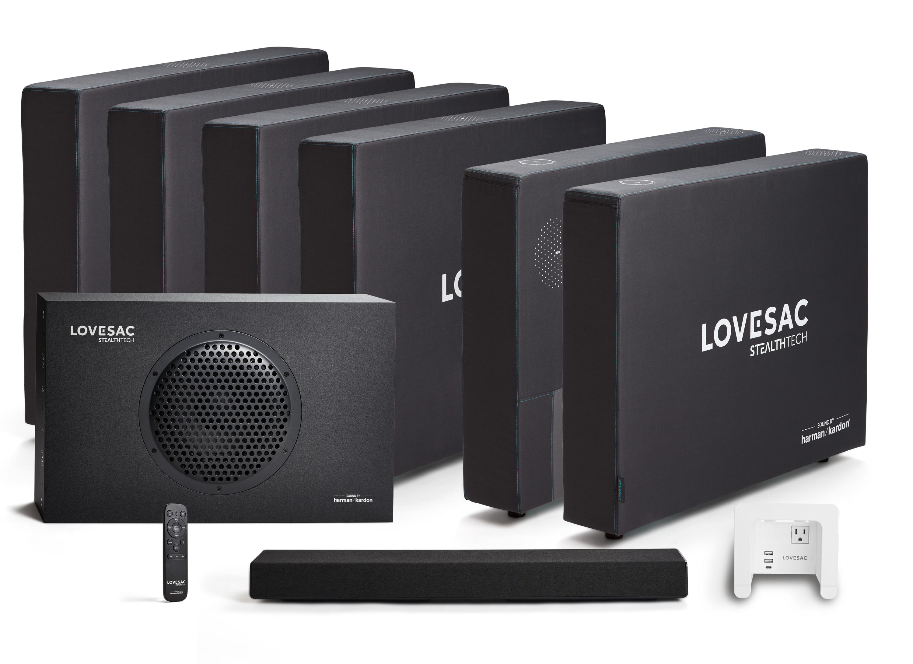 Lovesac Debuts Immersive Surround Sound by Harman Kardon With the