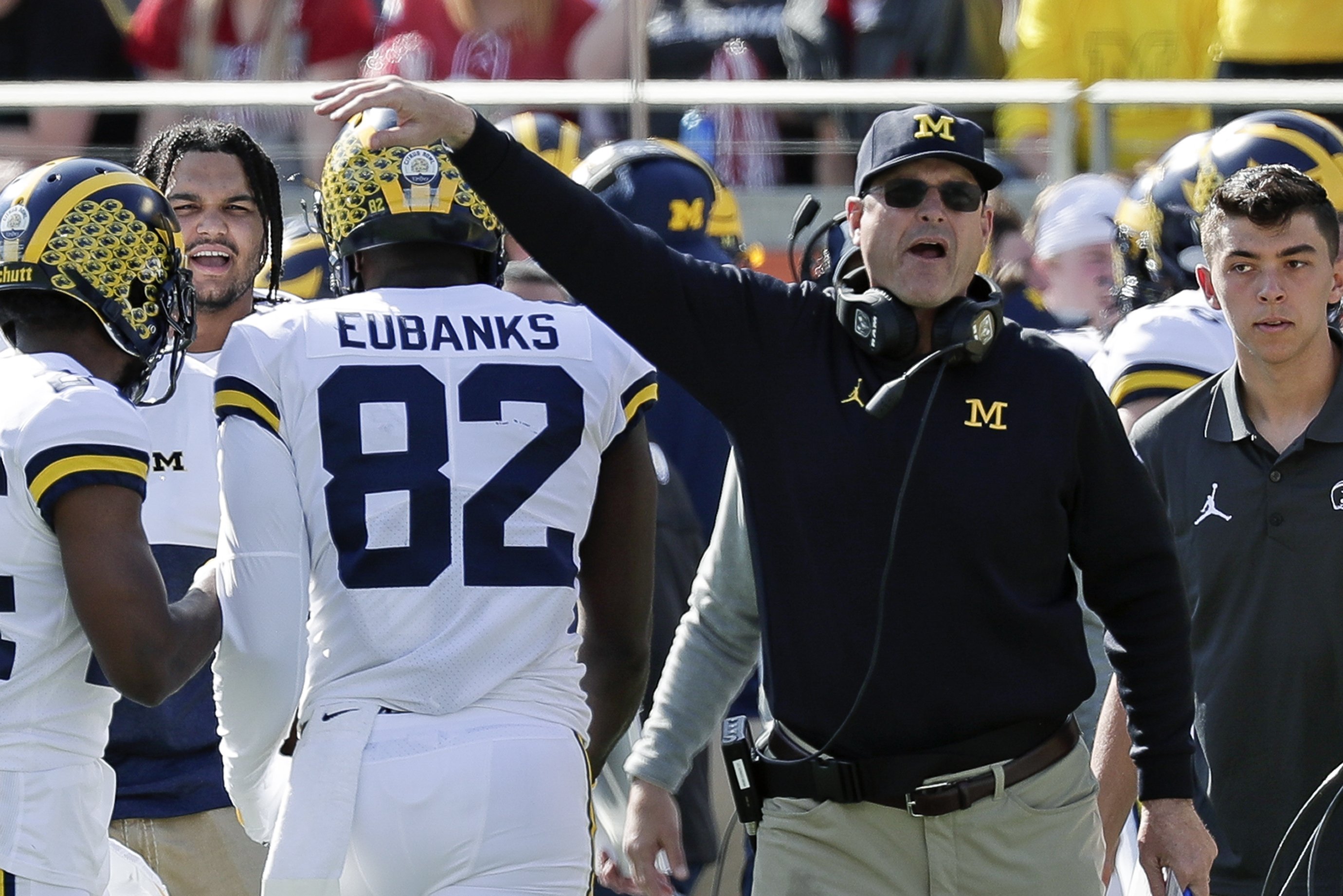 jim harbaugh jersey number