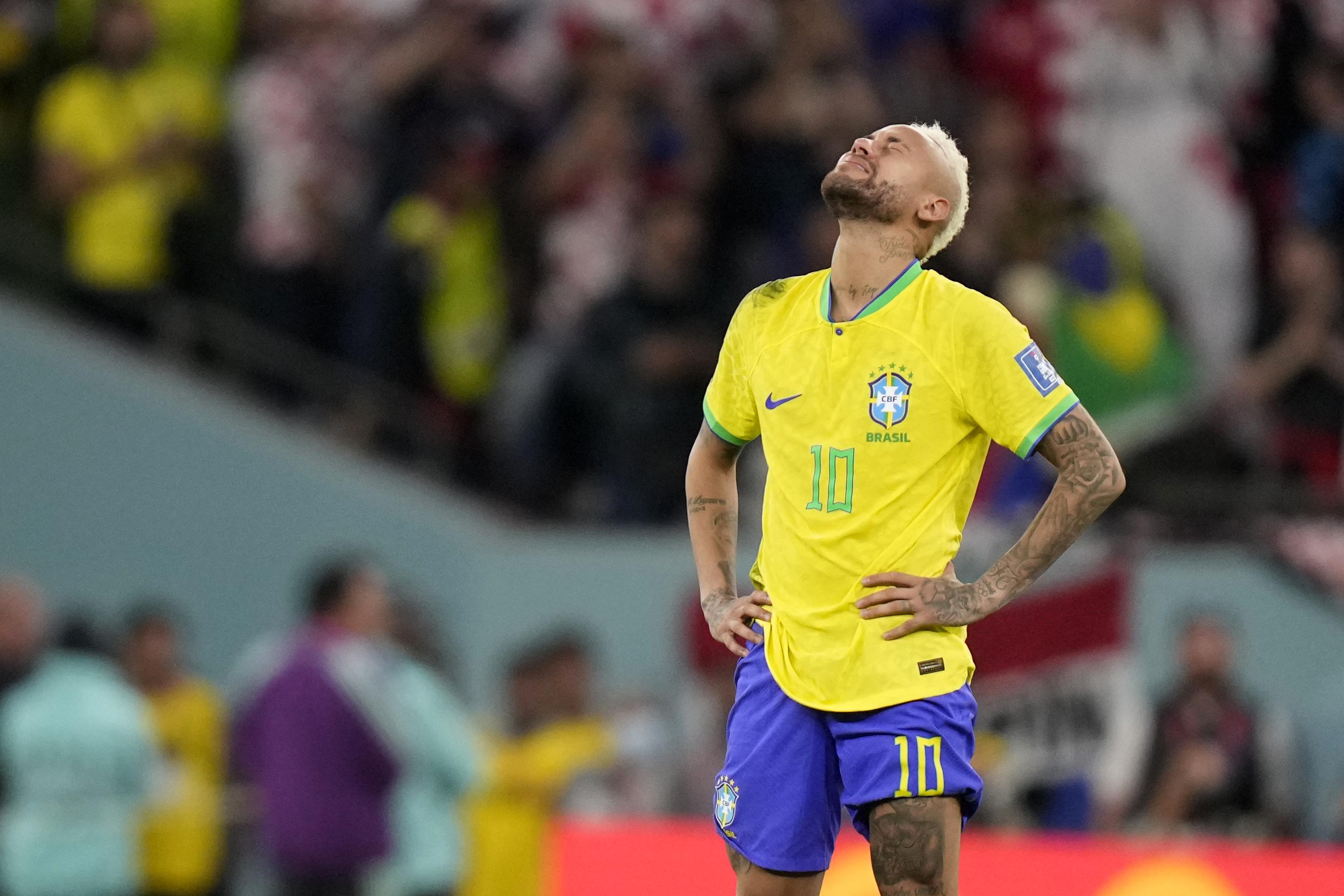 Neymar 'Cried for Five Days' After Brazil Was Knocked Out of World Cup
