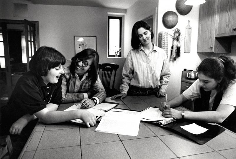 This image released by HBO shows a scene from the documentary "Nuclear Family." (Limor Inbar/HBO via AP)