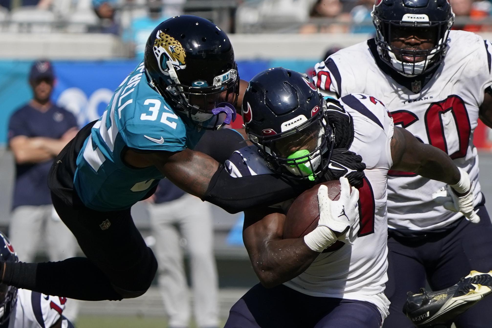 Rookie Dameon Pierce leads Texans to 1st win of season AP News