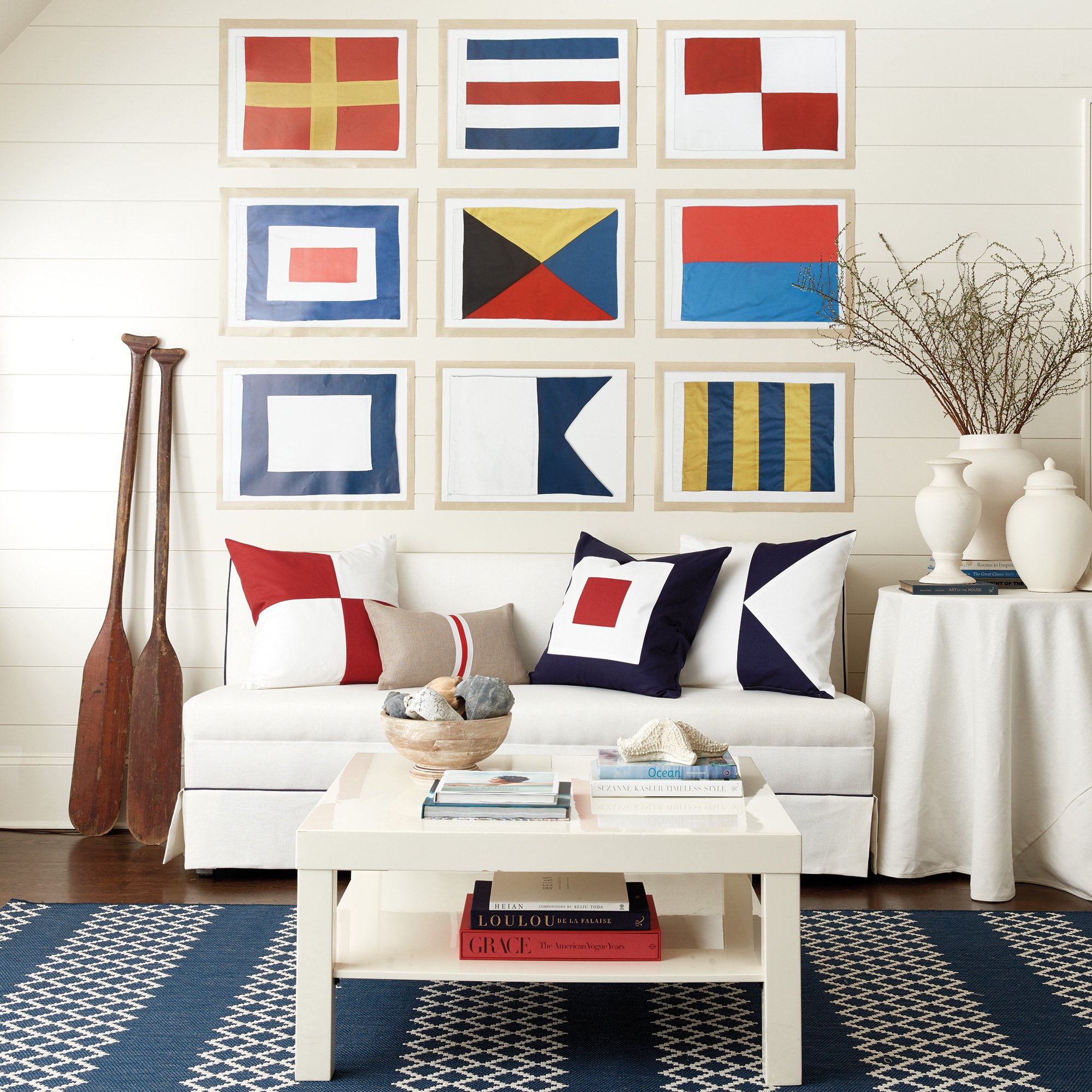 Right At Home Nautical Decor With Modern Panache