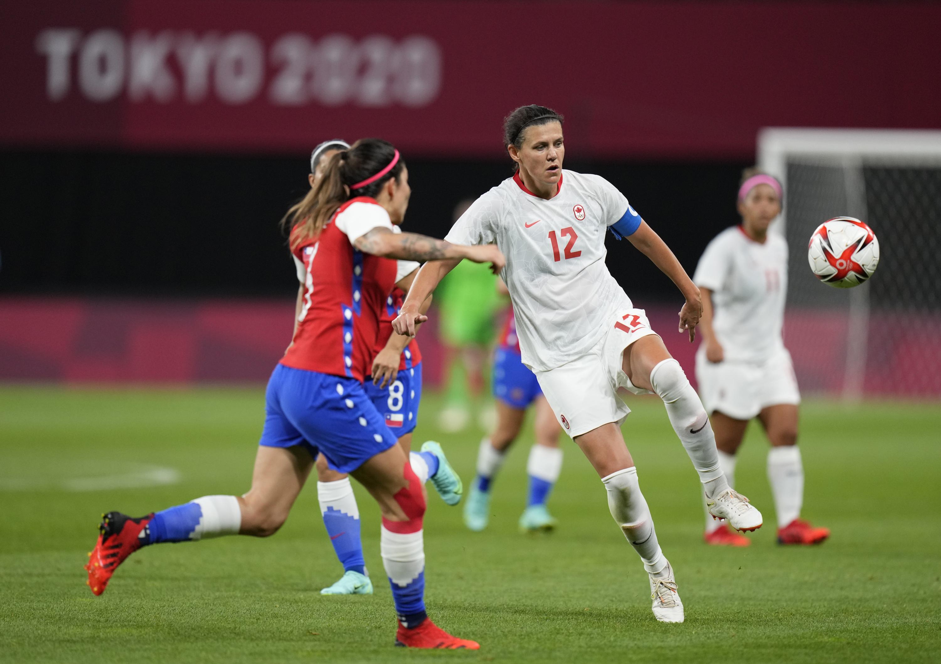 Beckie Scores 2 Canada Downs Chile 2 1 In Women S Soccer