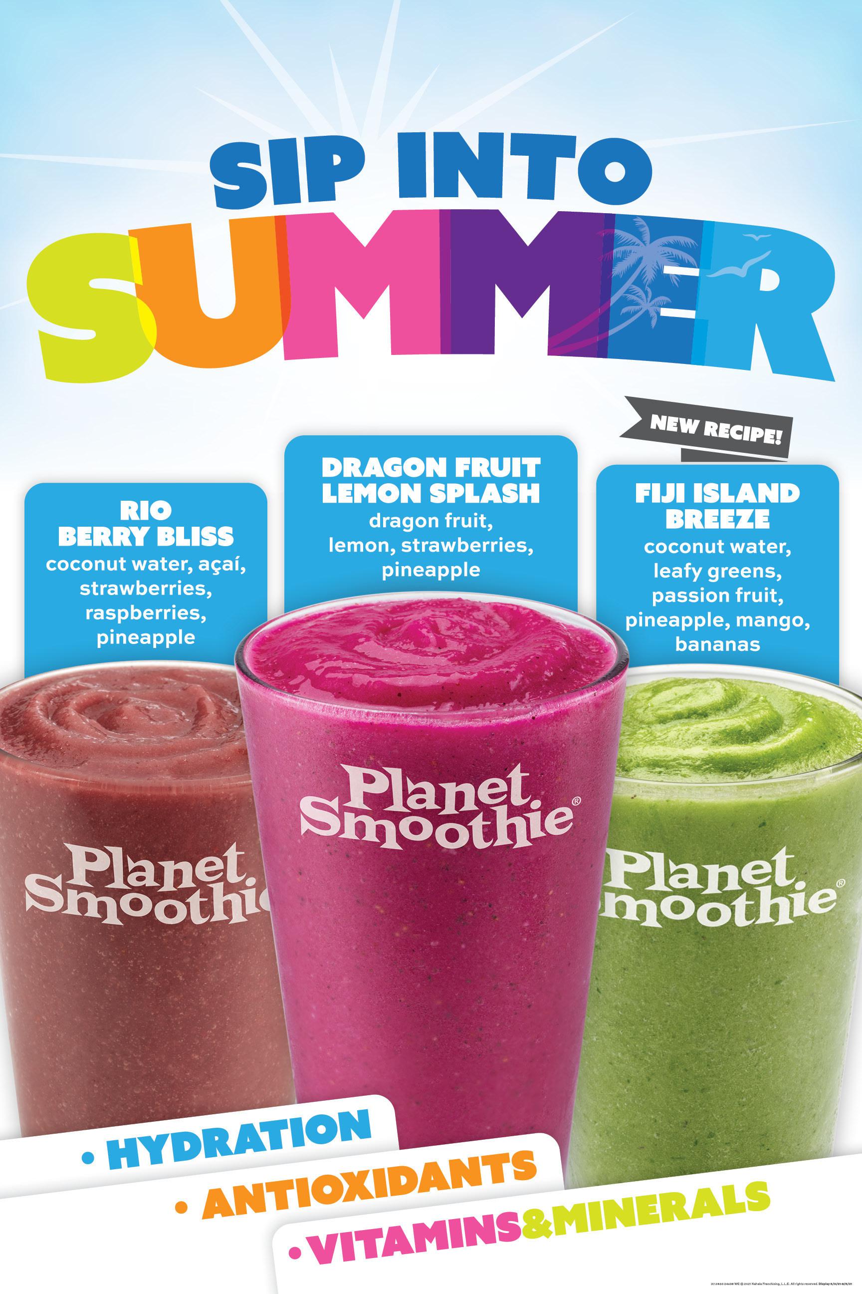 Smoothie Sips into Summer with the Return of Three FanFavorite Smoothies AP News