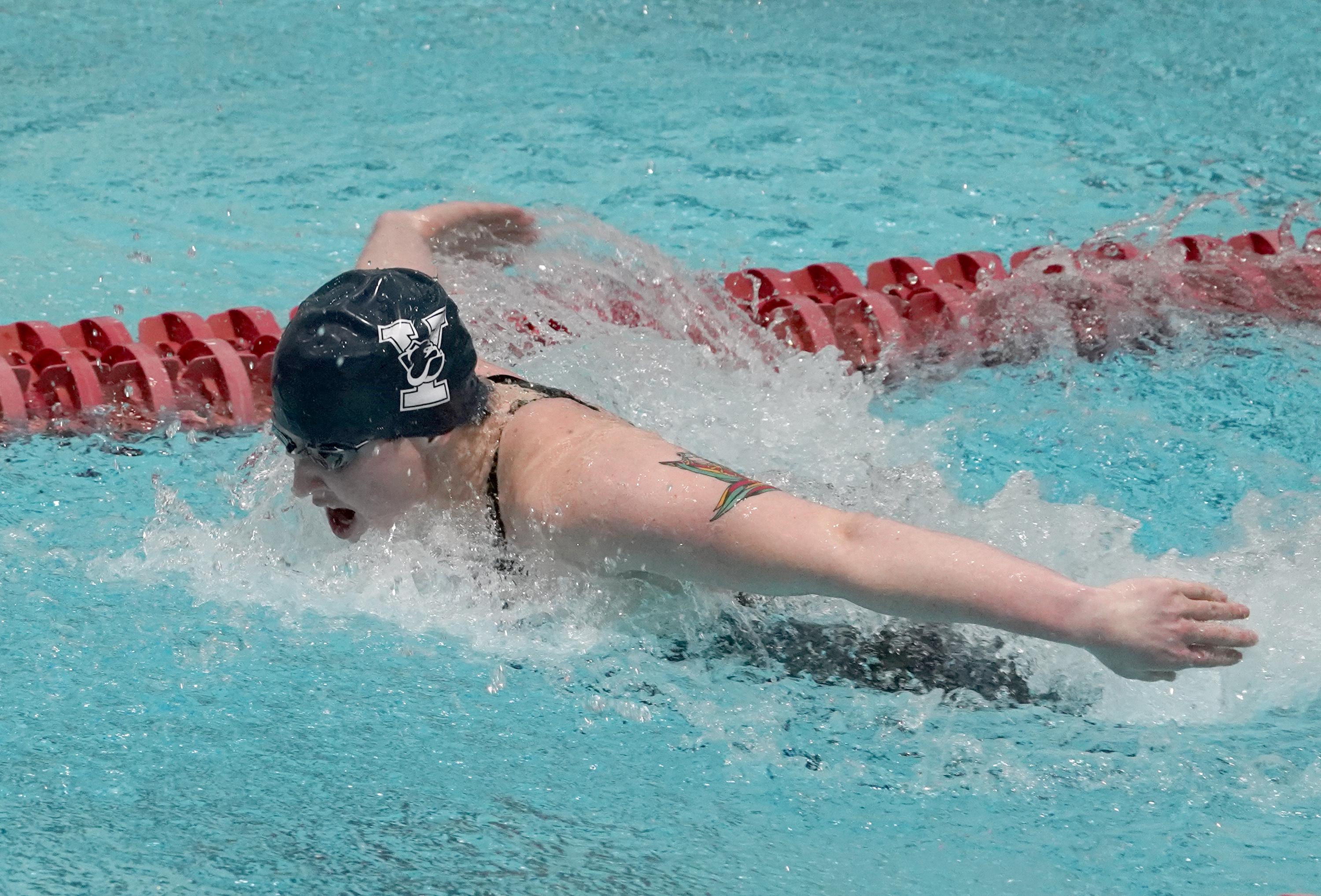 Transgender swimmer Lia Thomas sets Ivy record in 200-yard