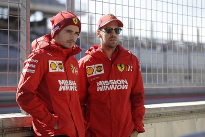 charles leclerc ferrari jacket