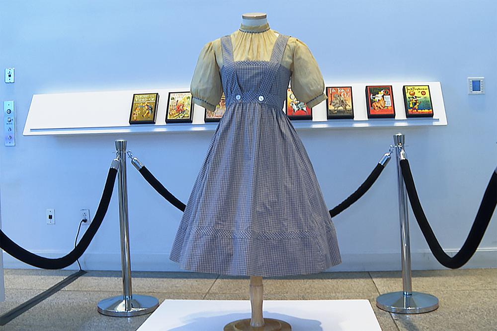 Dorothy's dress from The Wizard of Oz