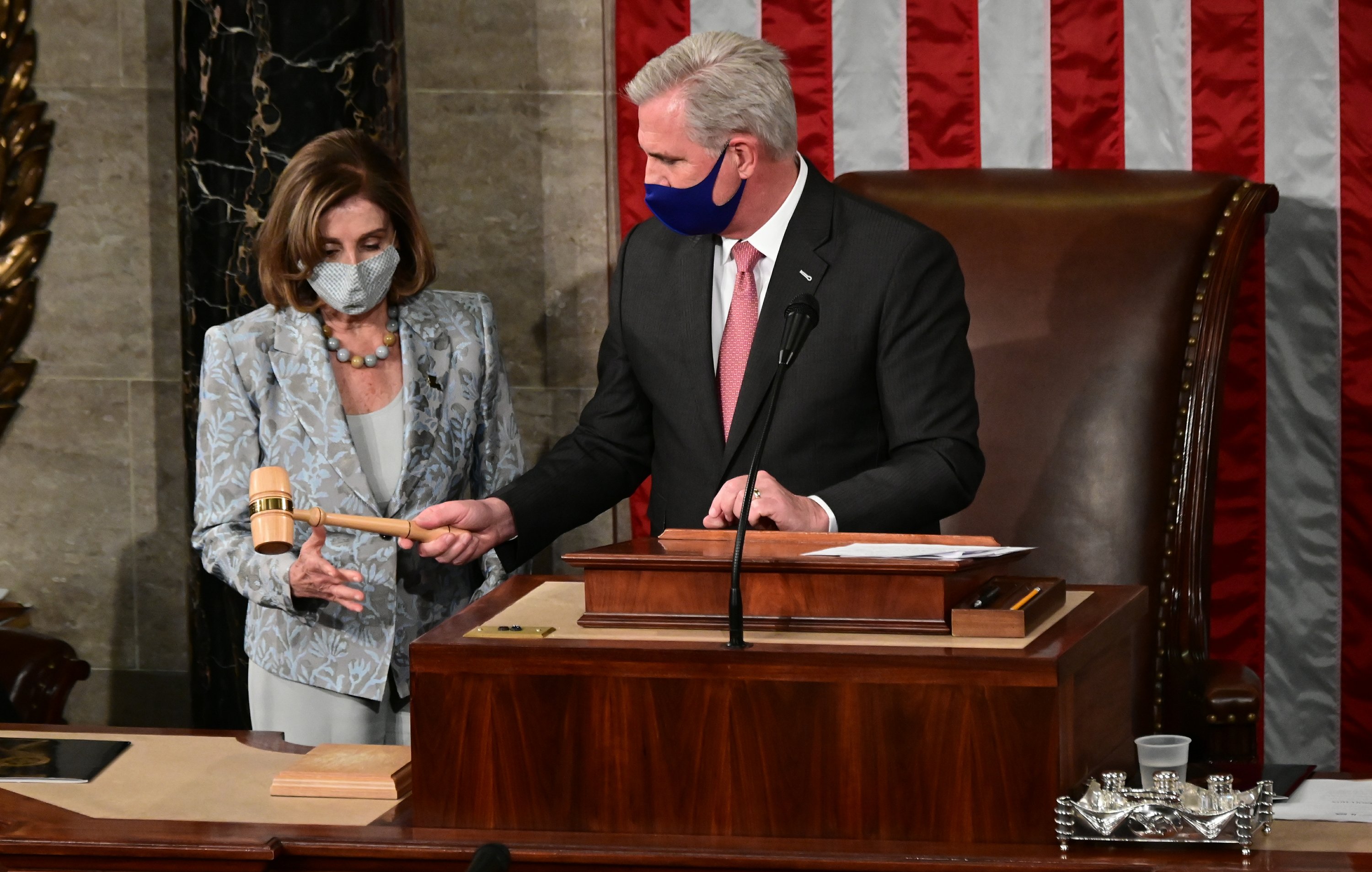 Nancy Pelosi re-elected Speaker of the House