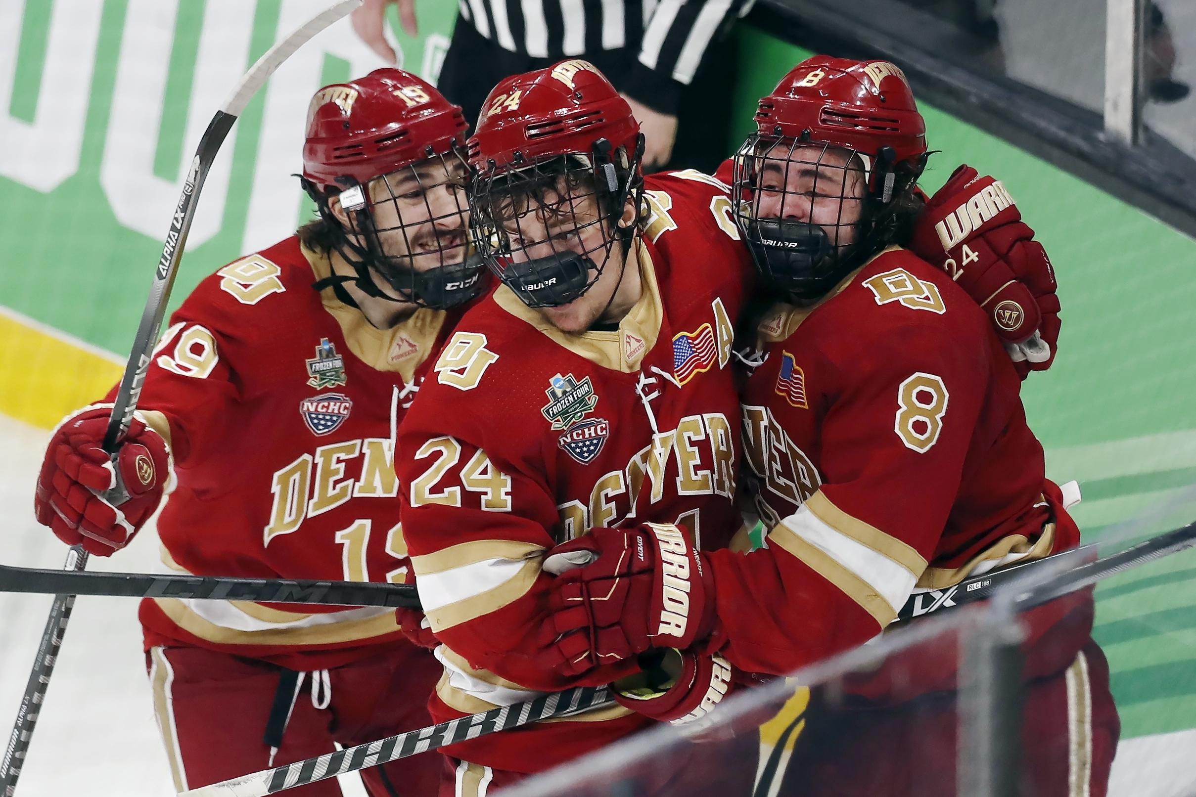 Denver, Minnesota St match up in Frozen Four for NCAA title AP News