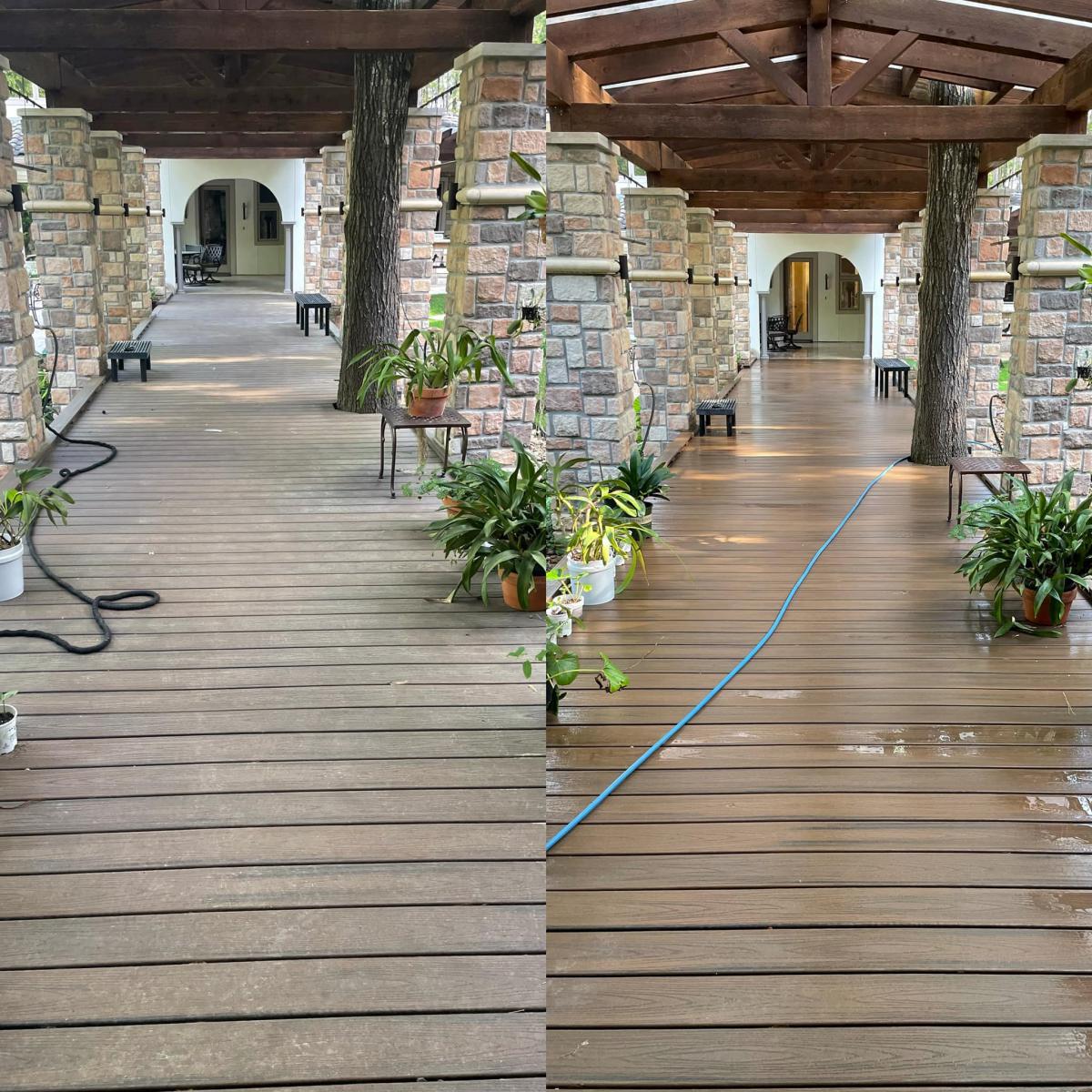 Performance Power Washing Uses EcoFriendly Chemicals During Pressure