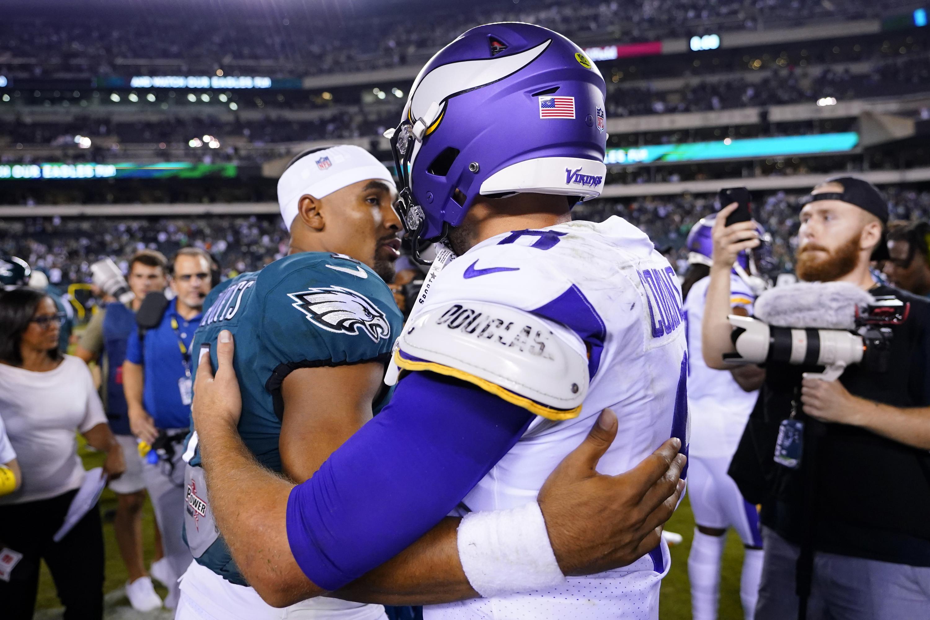 Hurts, Eagles outclass Cousins, Vikings 247 in home opener AP News