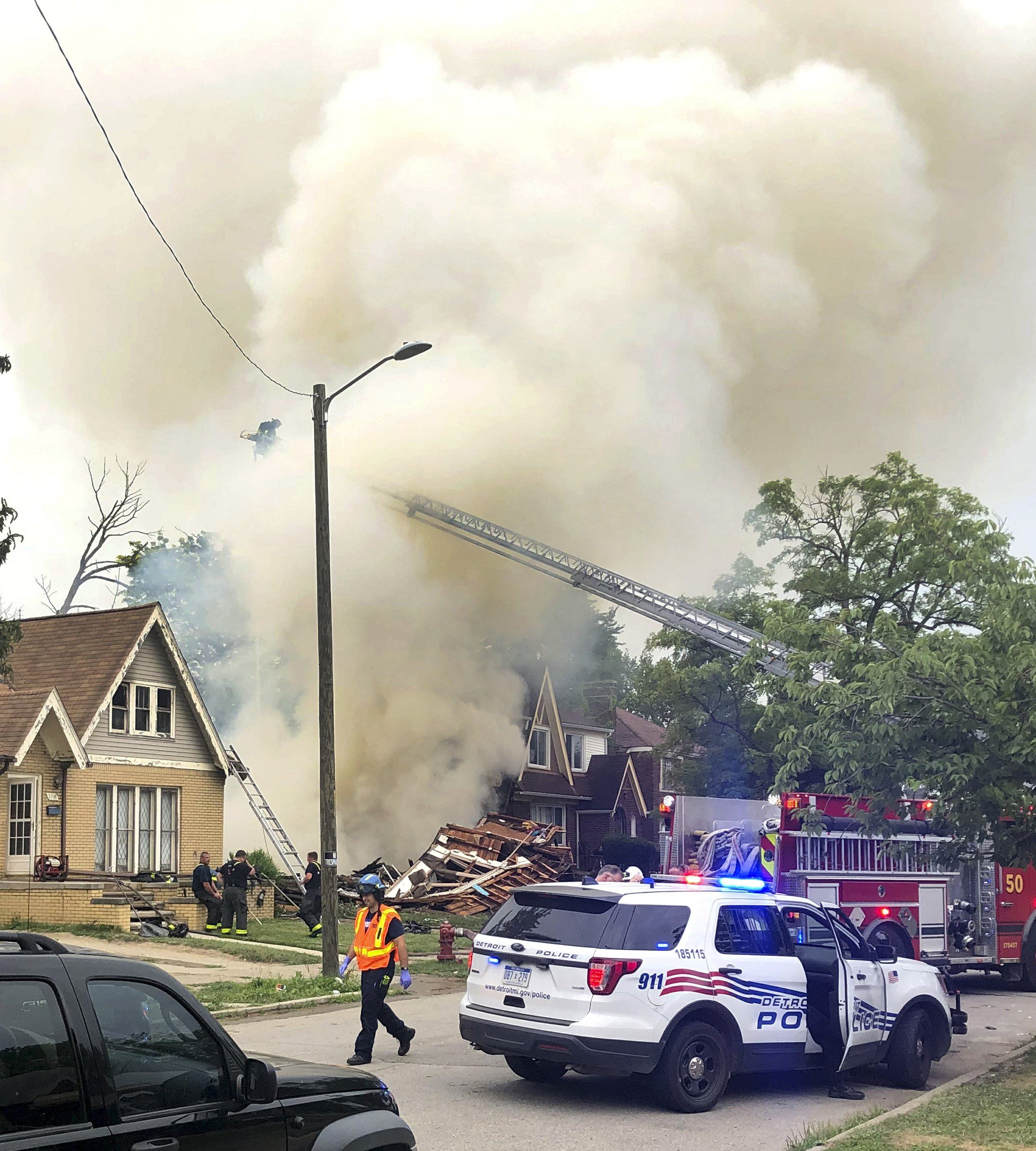 Detroit house explosion possibly caused by natural gas leak AP News