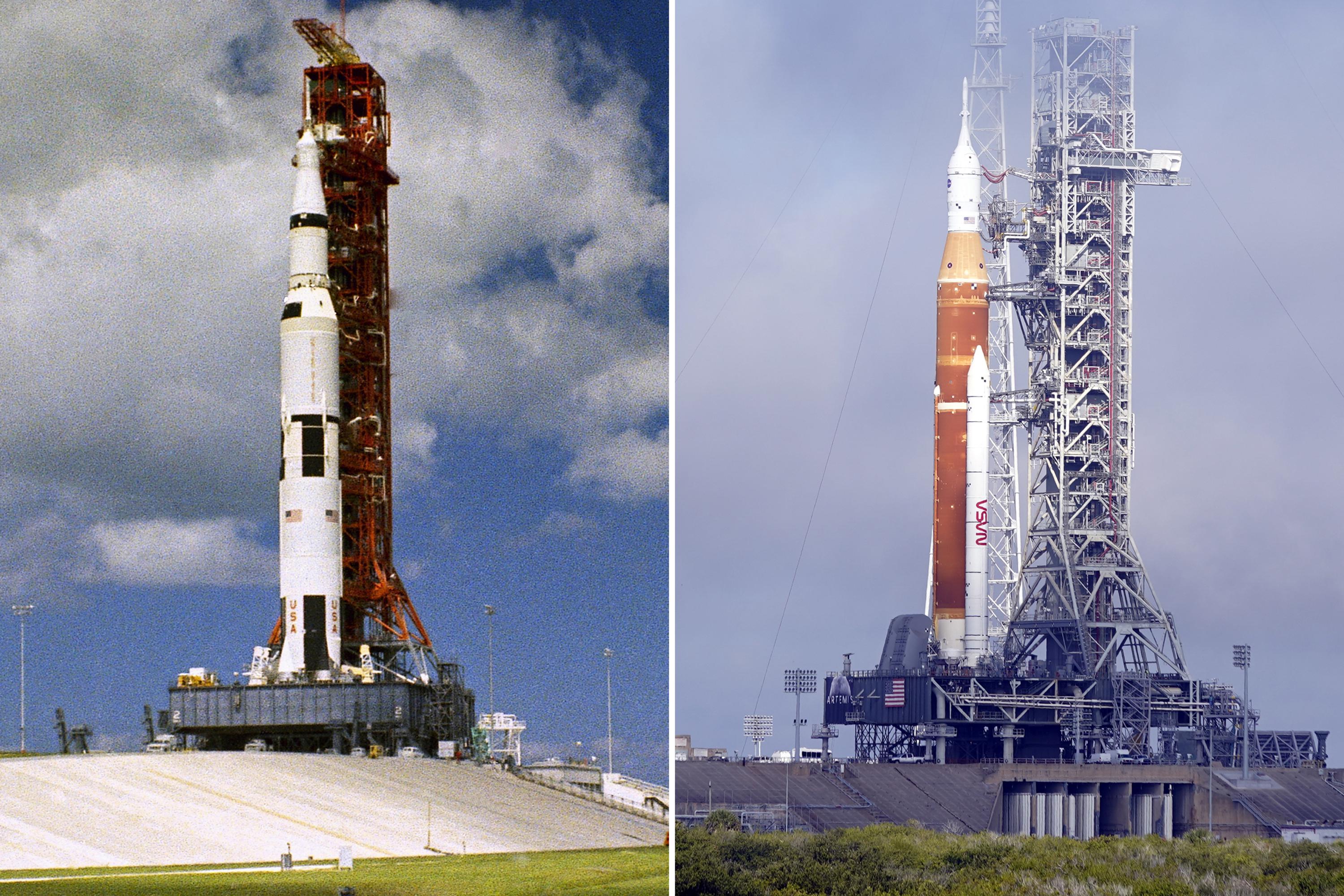 EXPLAINER: NASA tests new moon rocket, 50 years after Apollo | AP News