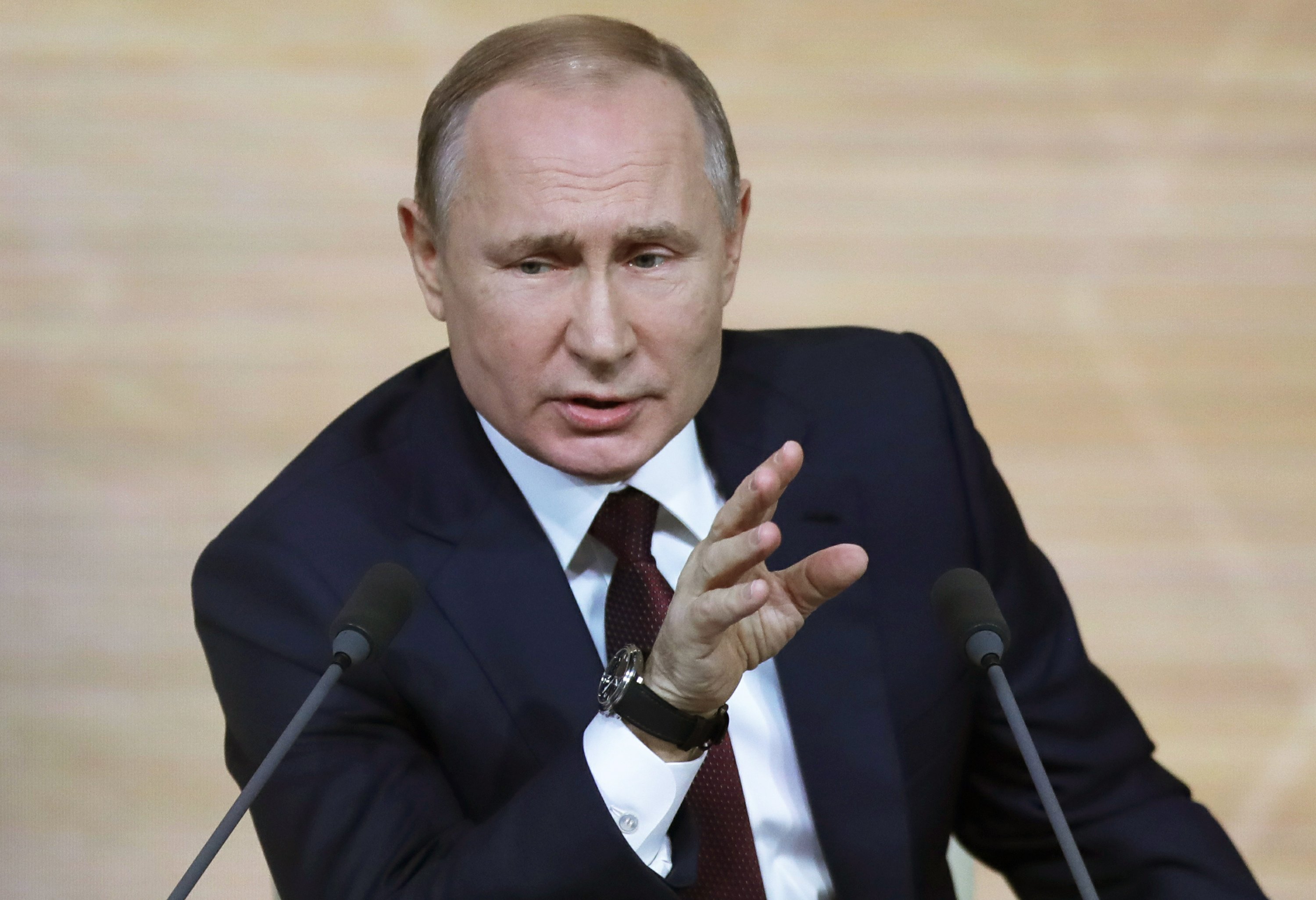 Putin acknowledges threats posed by climate change - The Associated Press
