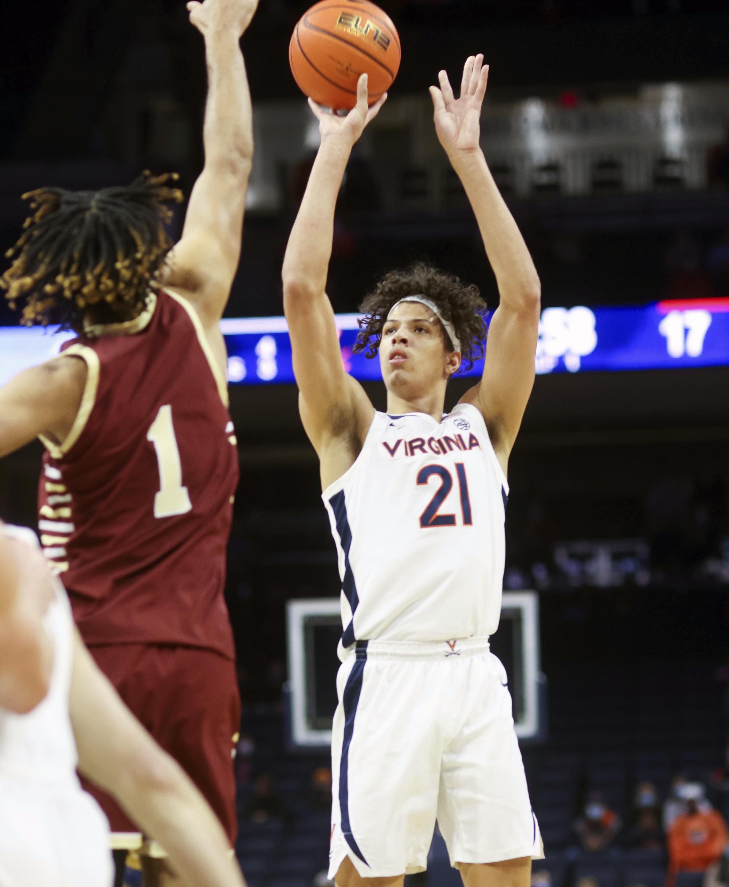 Virginia scores 37 in 2nd half to beat Boston College 6755 AP News