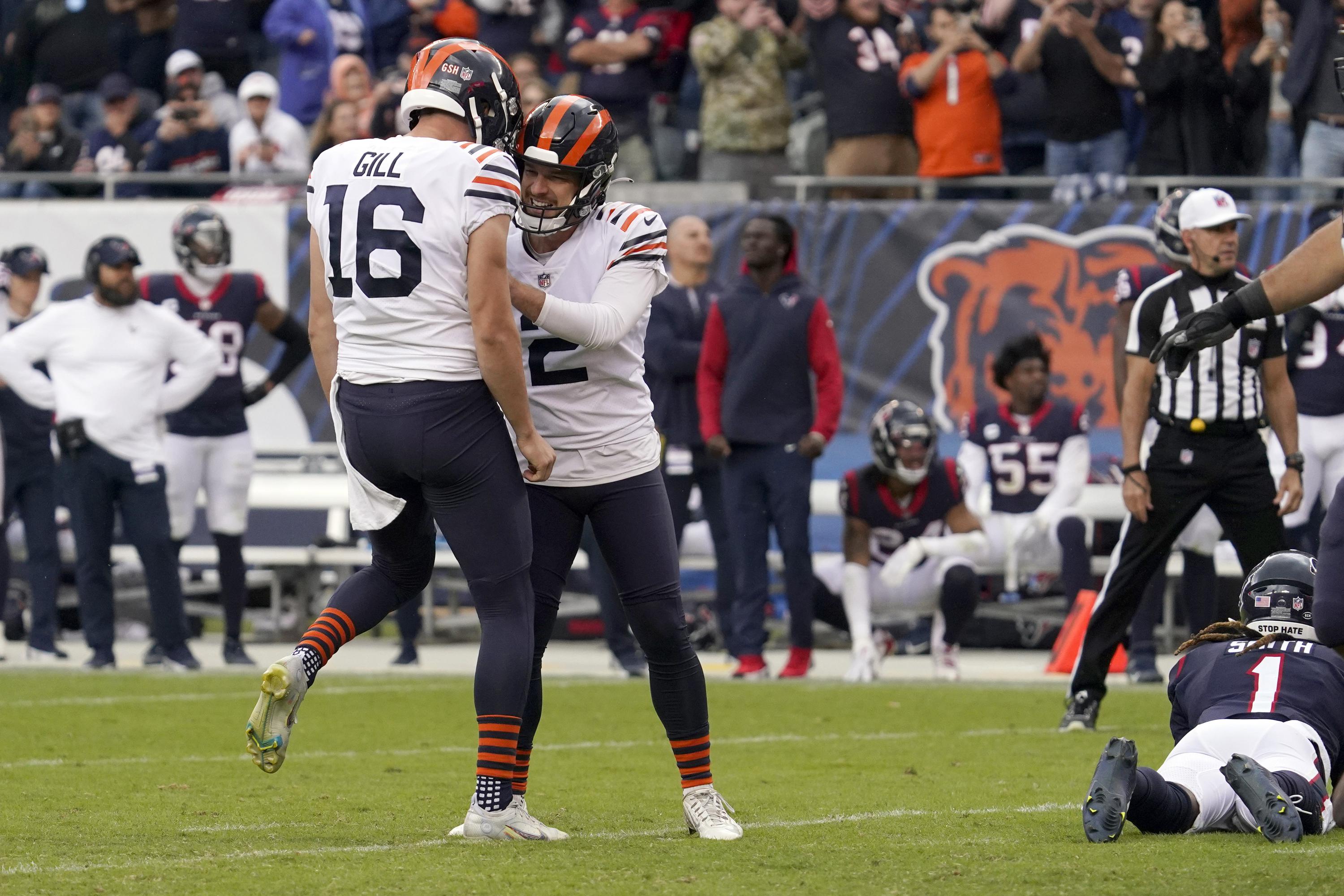 Bears kicker Santos inactive against New York Giants AP News