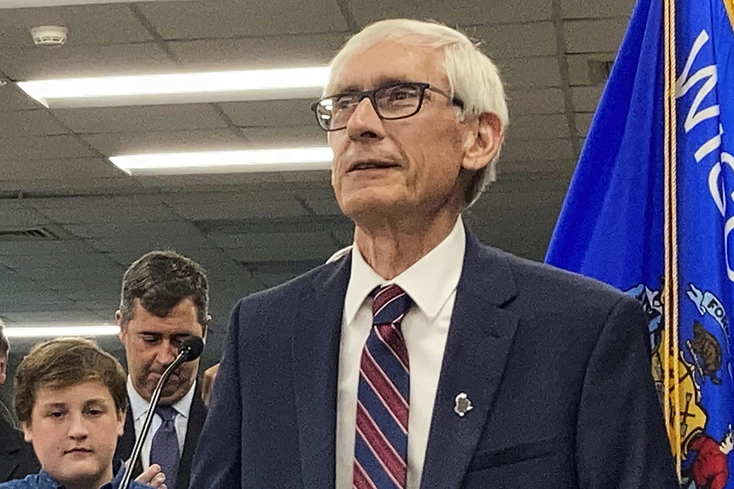 Evers launches his 1st TV ad buy of Wisconsin governor race AP News