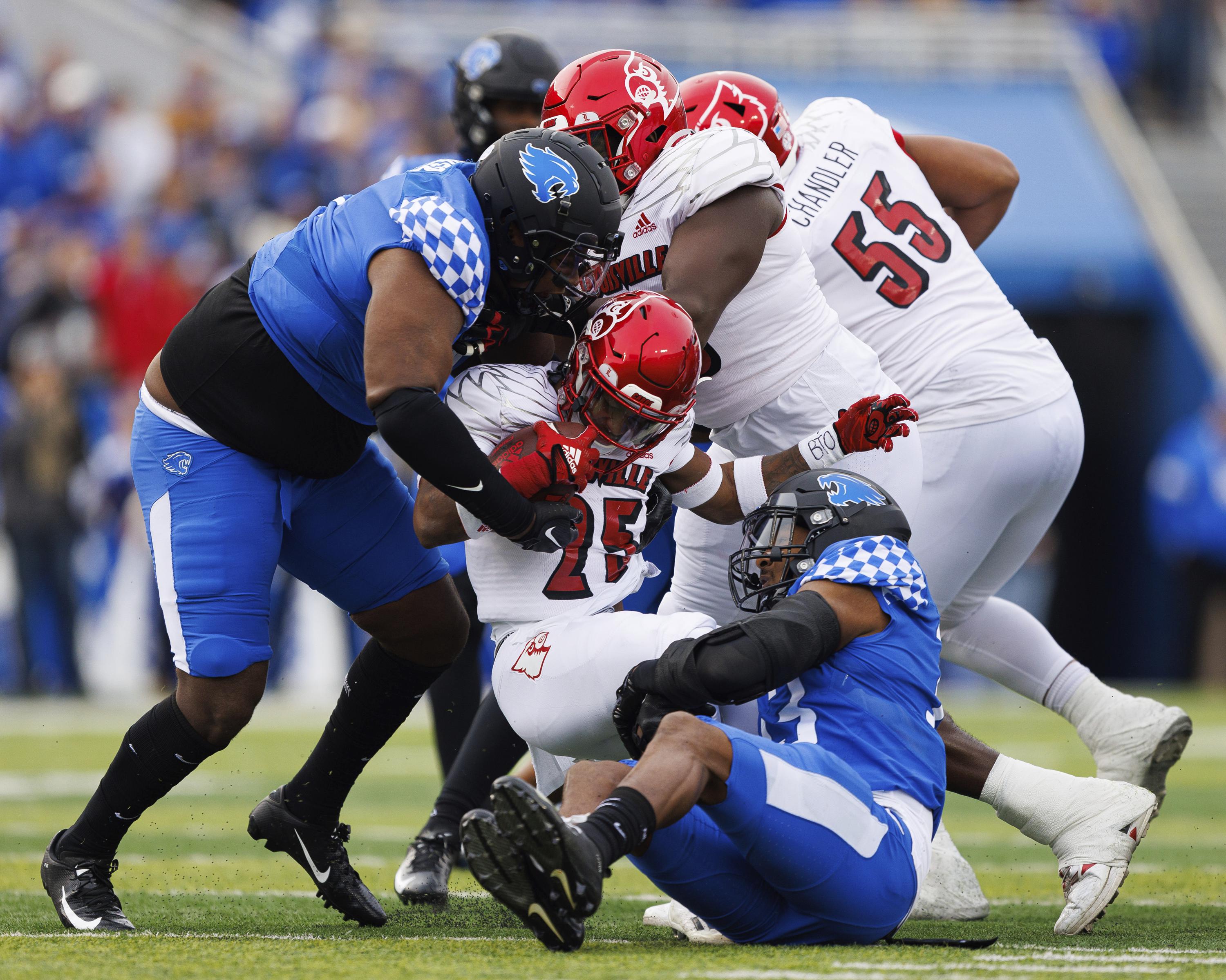 Louisville Cardinals Adidas Ultimate Sideline Gridiron Performance