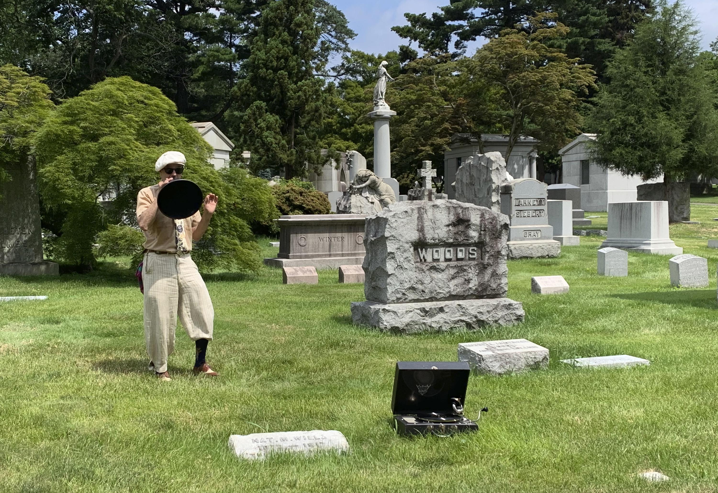 Historical past, movie star, leafy elegance are living on at NYC cemetery