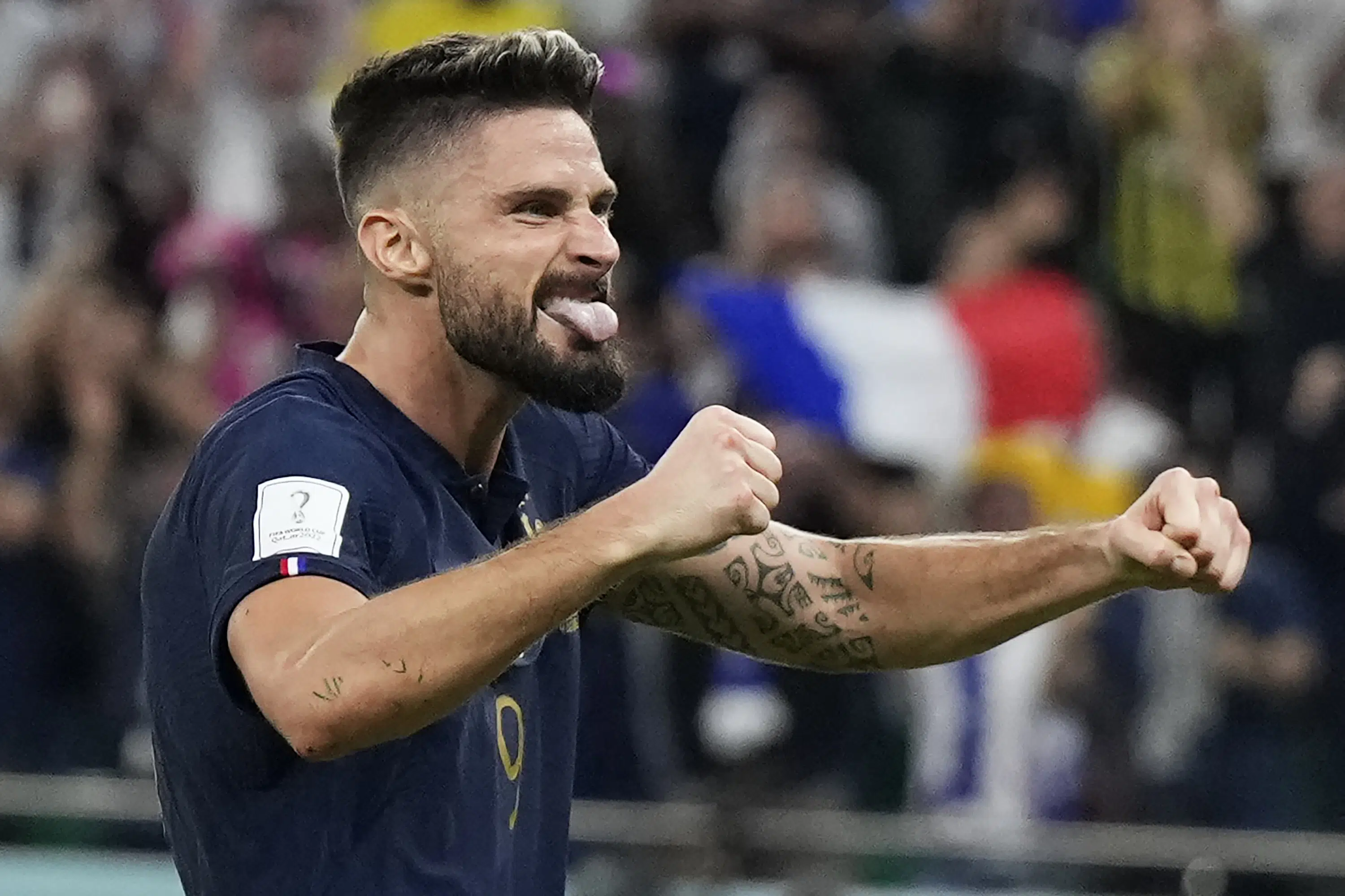 Image Chelsea striker Olivier Giroud shaves his head after France World  Cup win