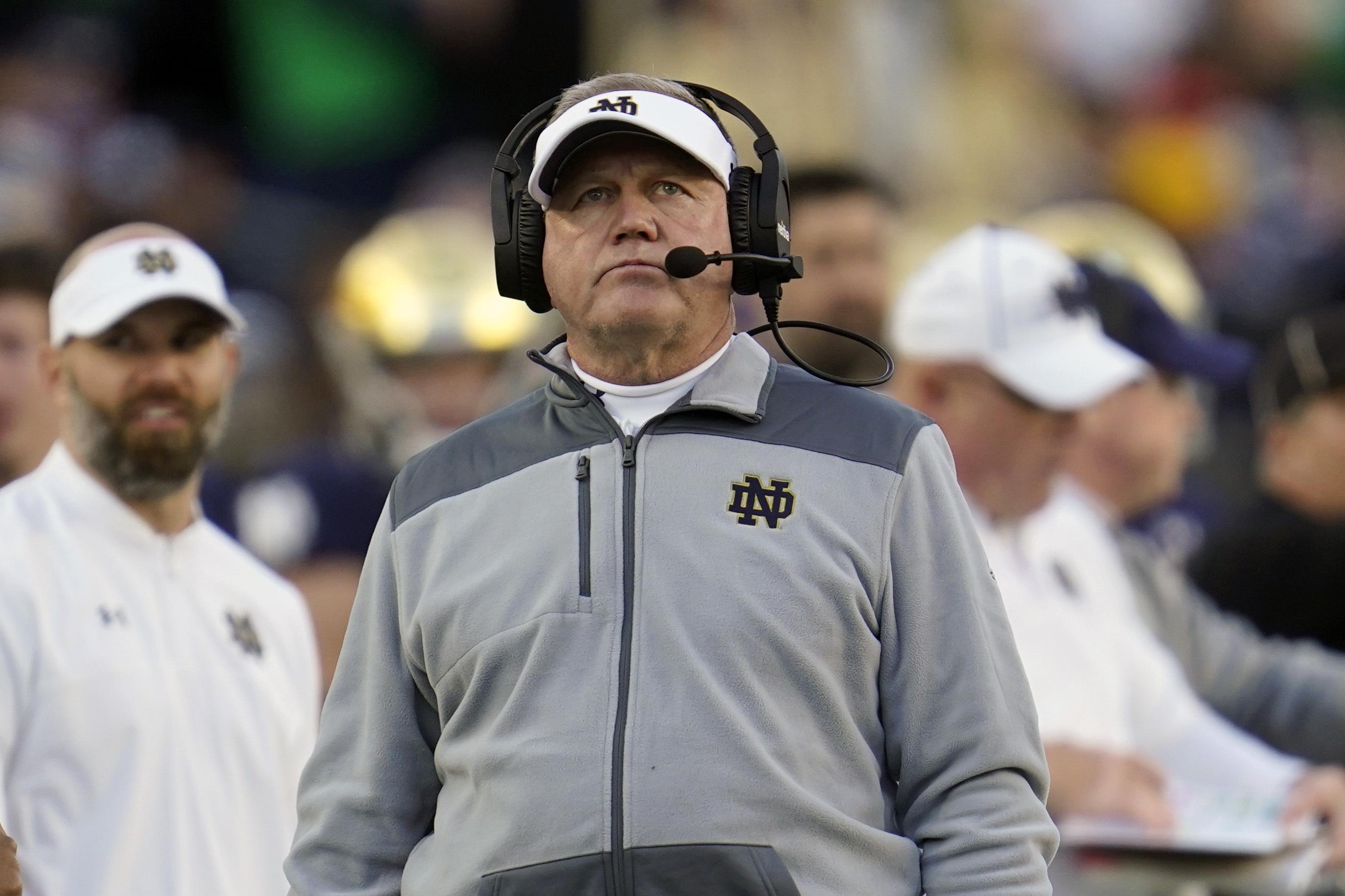 LSU hires Kelly away from Notre Dame to be Tigers next coach | AP News