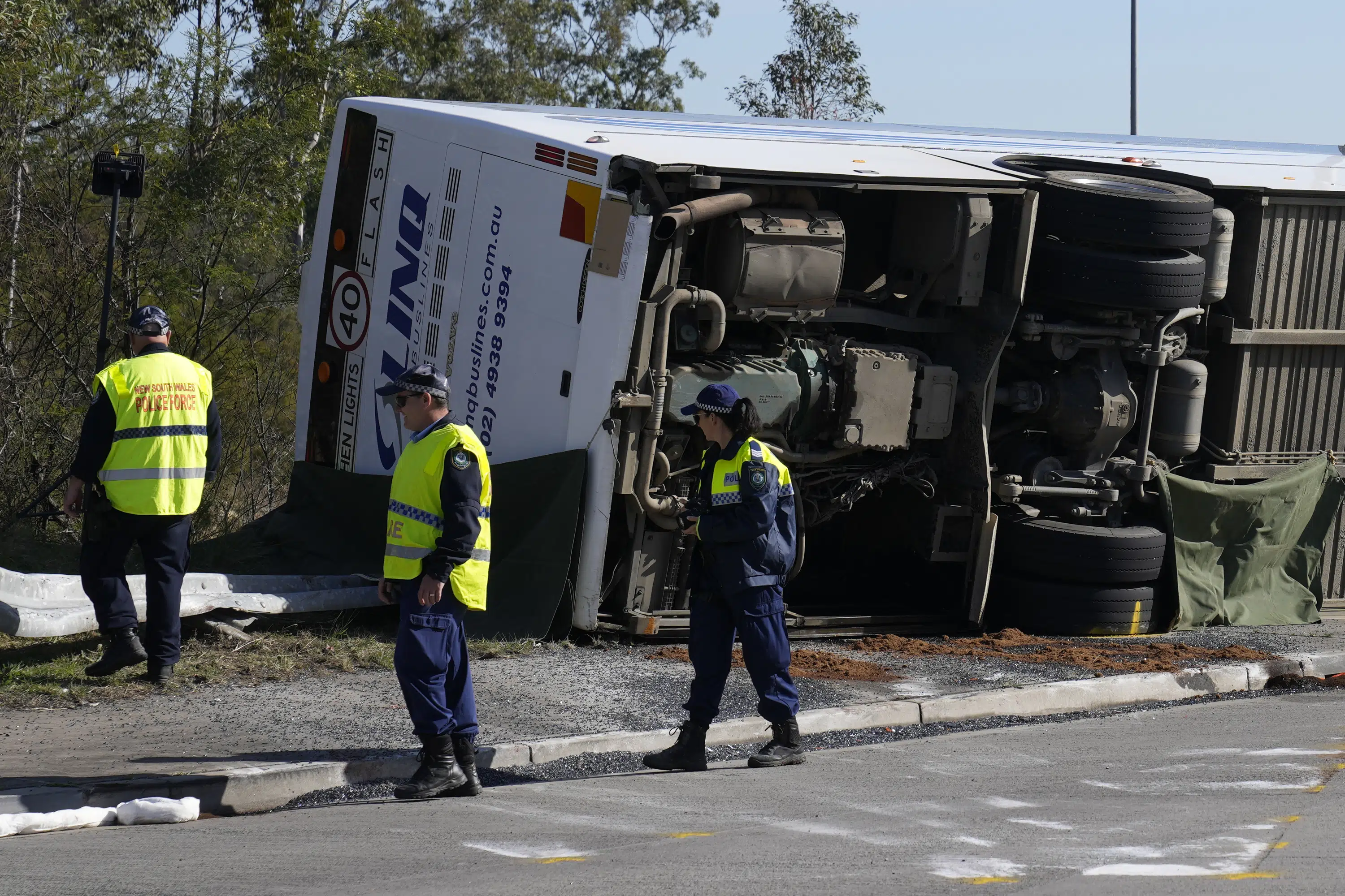 Australian bus driver released on bail after being charged over 10 passengers’ deaths