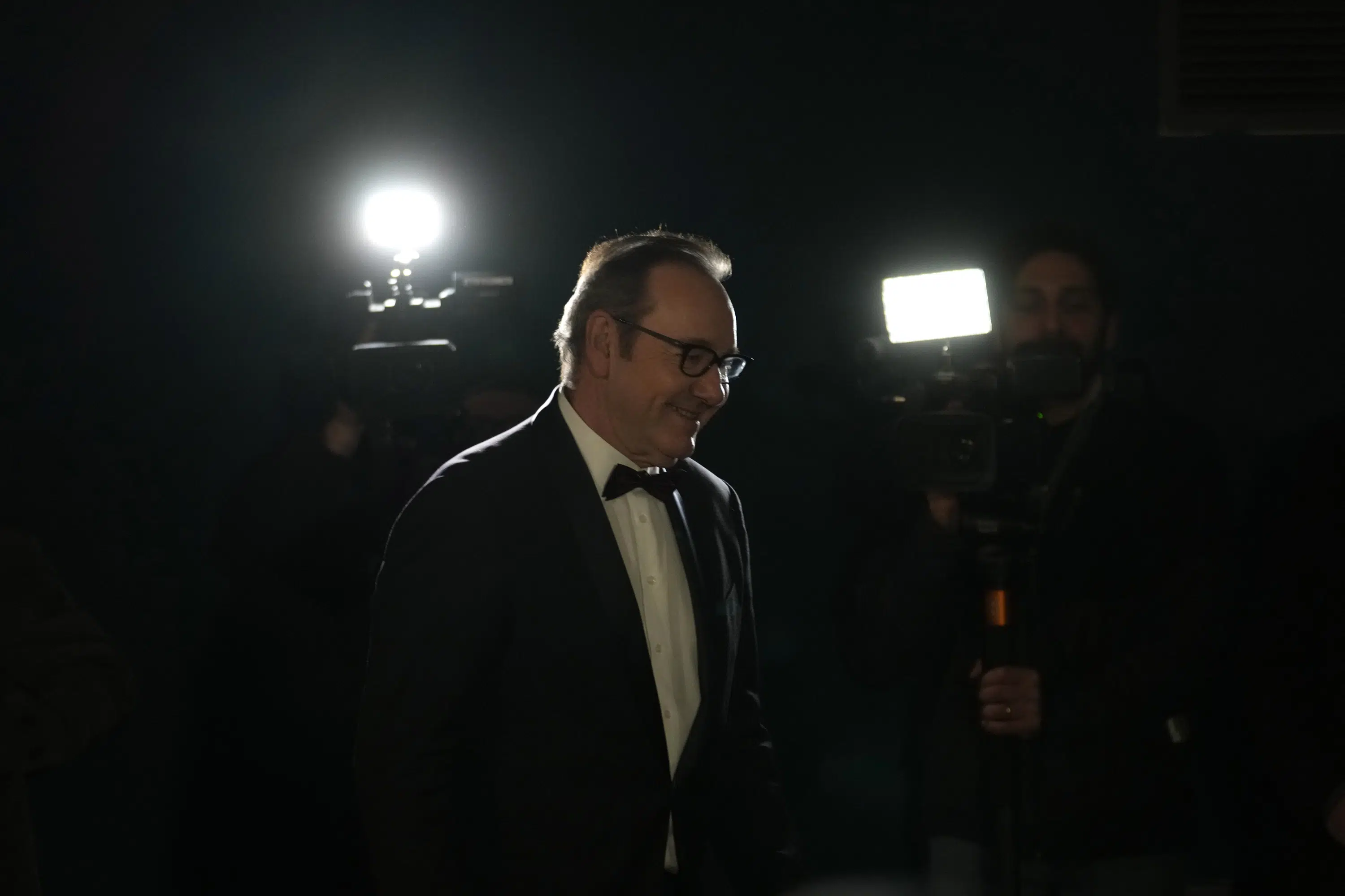 Beleaguered actor Kevin Spacey was hailed in Italy for his achievement