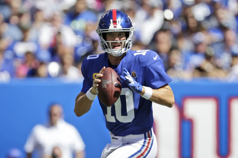 Giants Bench Eli Manning Name Daniel Jones Starting Qb