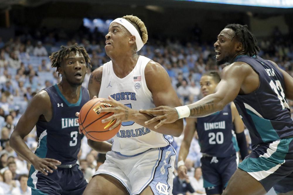 No. 1 Tar Heels hold down UNCW in opening win