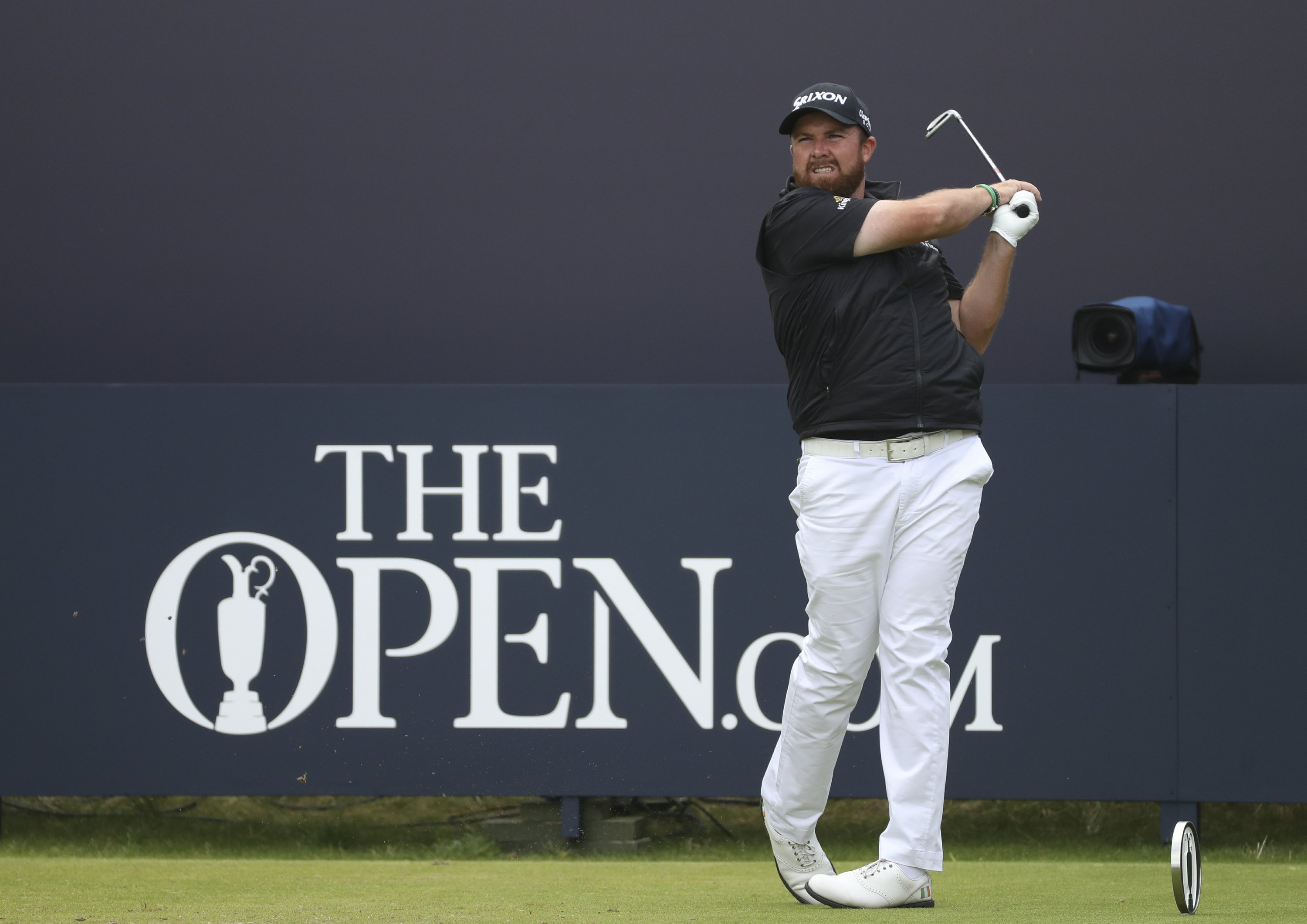 british open golf round 2 tee times