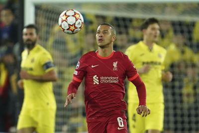 Thiago the onfield brain behind Liverpool's quadruple charge | AP News Thiago the onfield brain behind Liverpool's quadruple charge | AP News