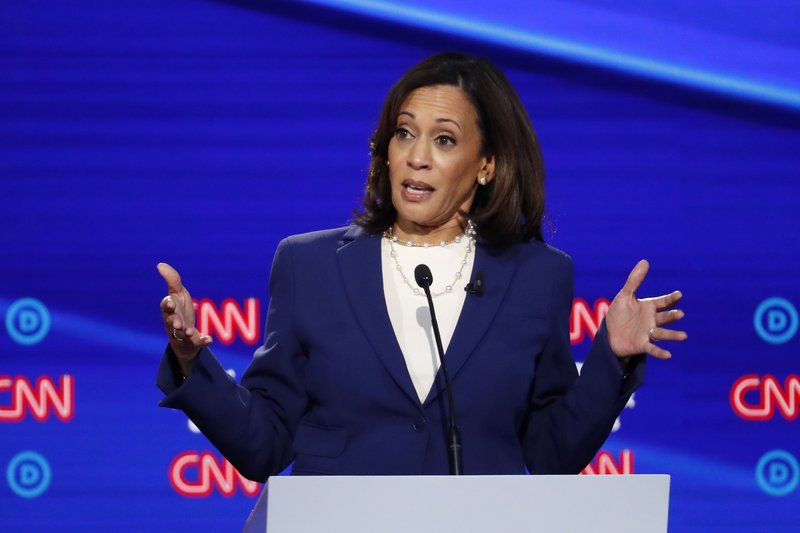 The Latest: Sarah Palin offers running mate advice to Harris