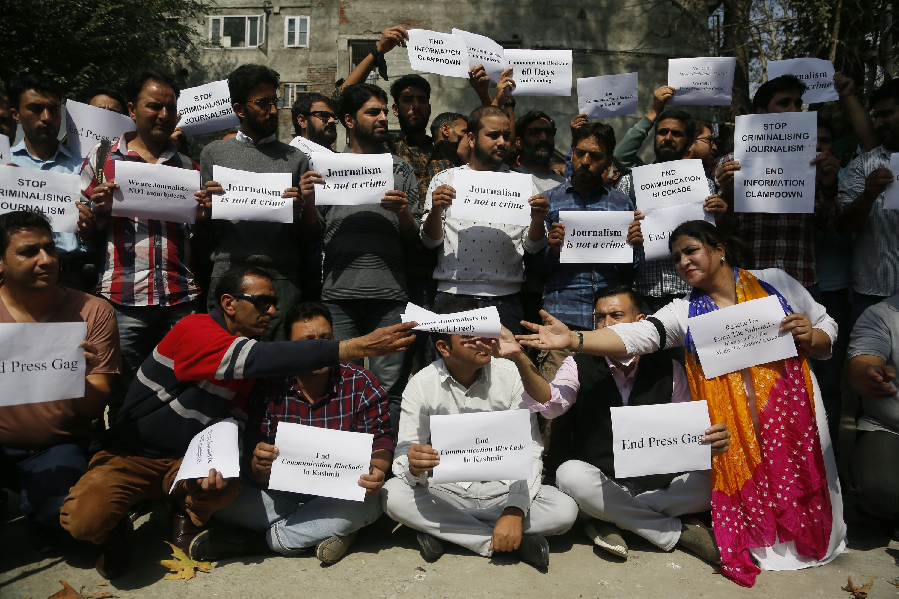 Journalists In Kashmir Protest India S Curbs On Press Ap News