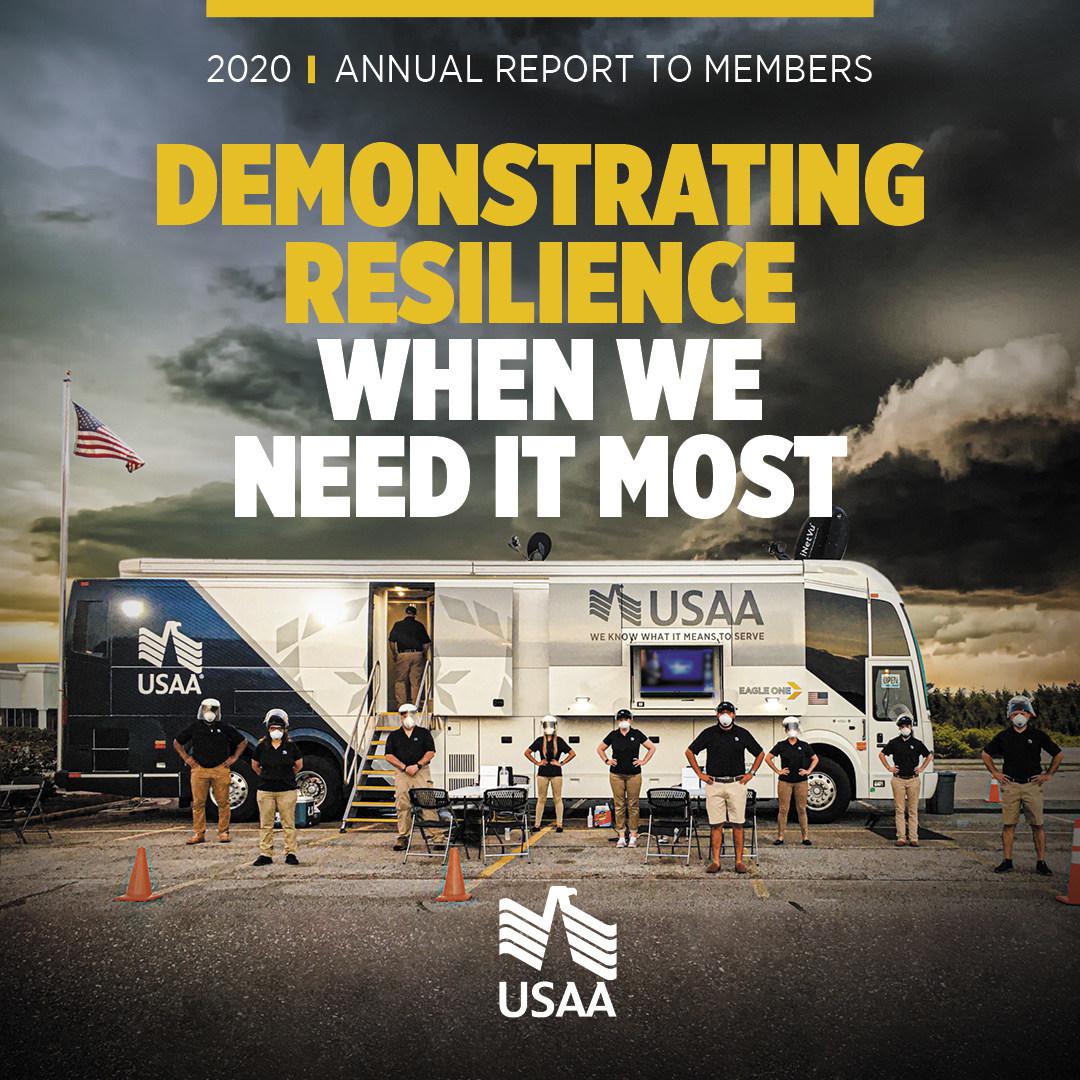 USAA's 2020 Annual Report to Members Highlights Resiliency and Support