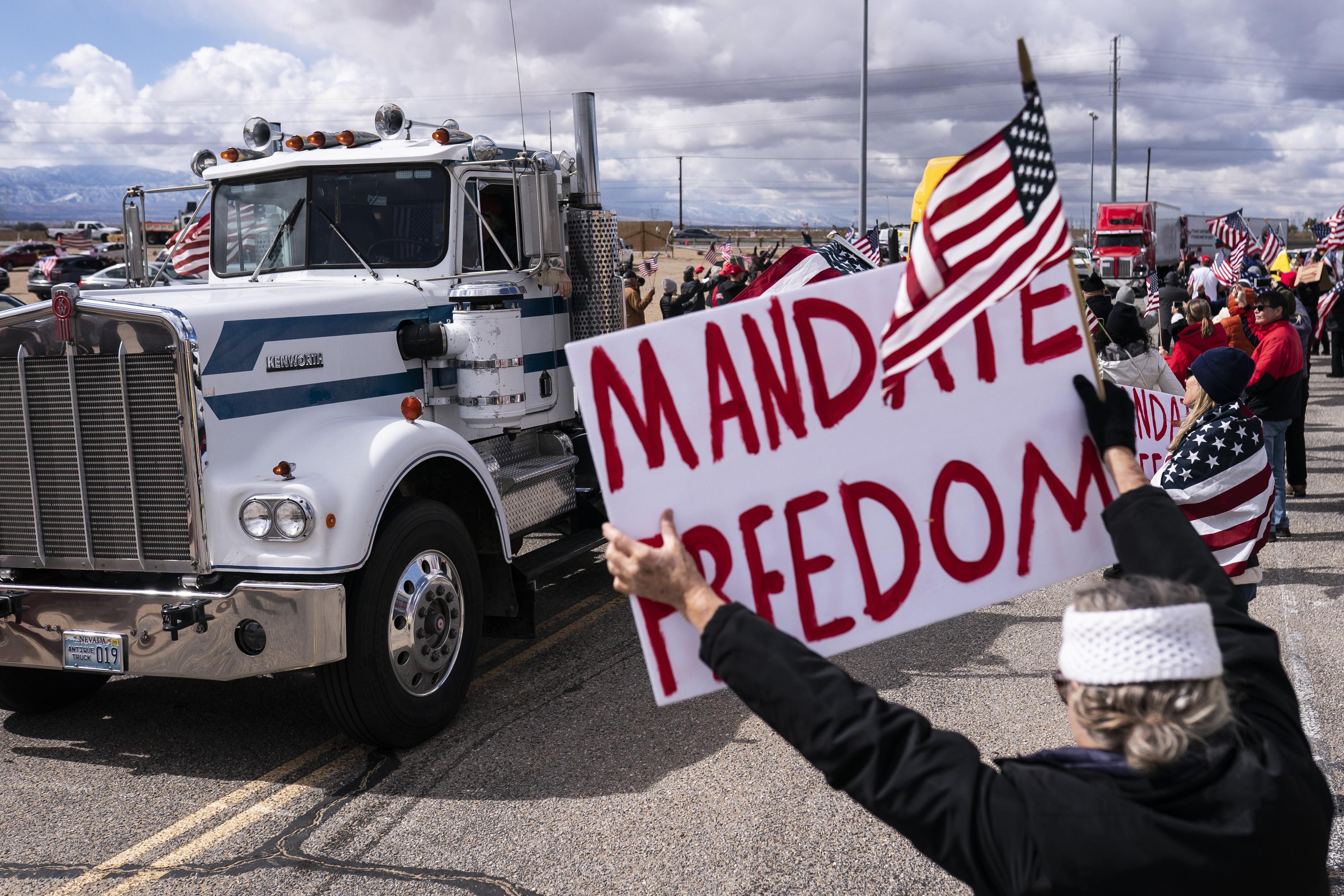 People's Convoy protesting COVID-19 measures kicks off in California, Nation and World