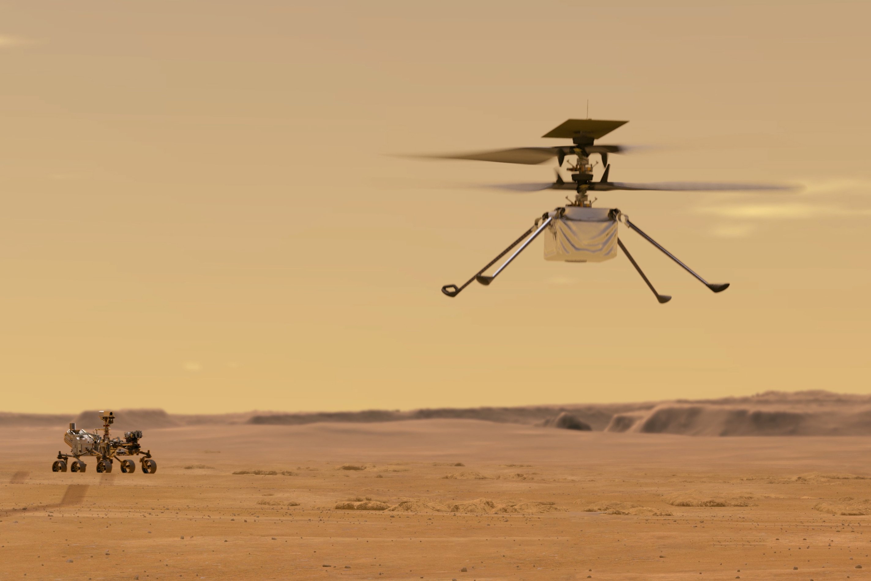 Part of the Wright Brothers’ 1st Plane on NASA’s Mars Helicopter