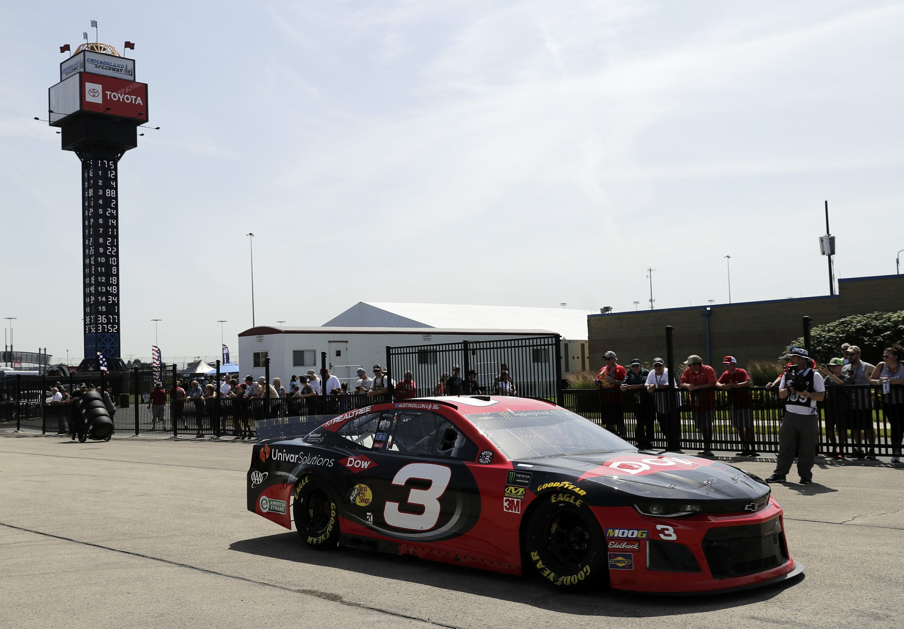 The Latest NASCAR Cup Series race at Chicagoland kicks off