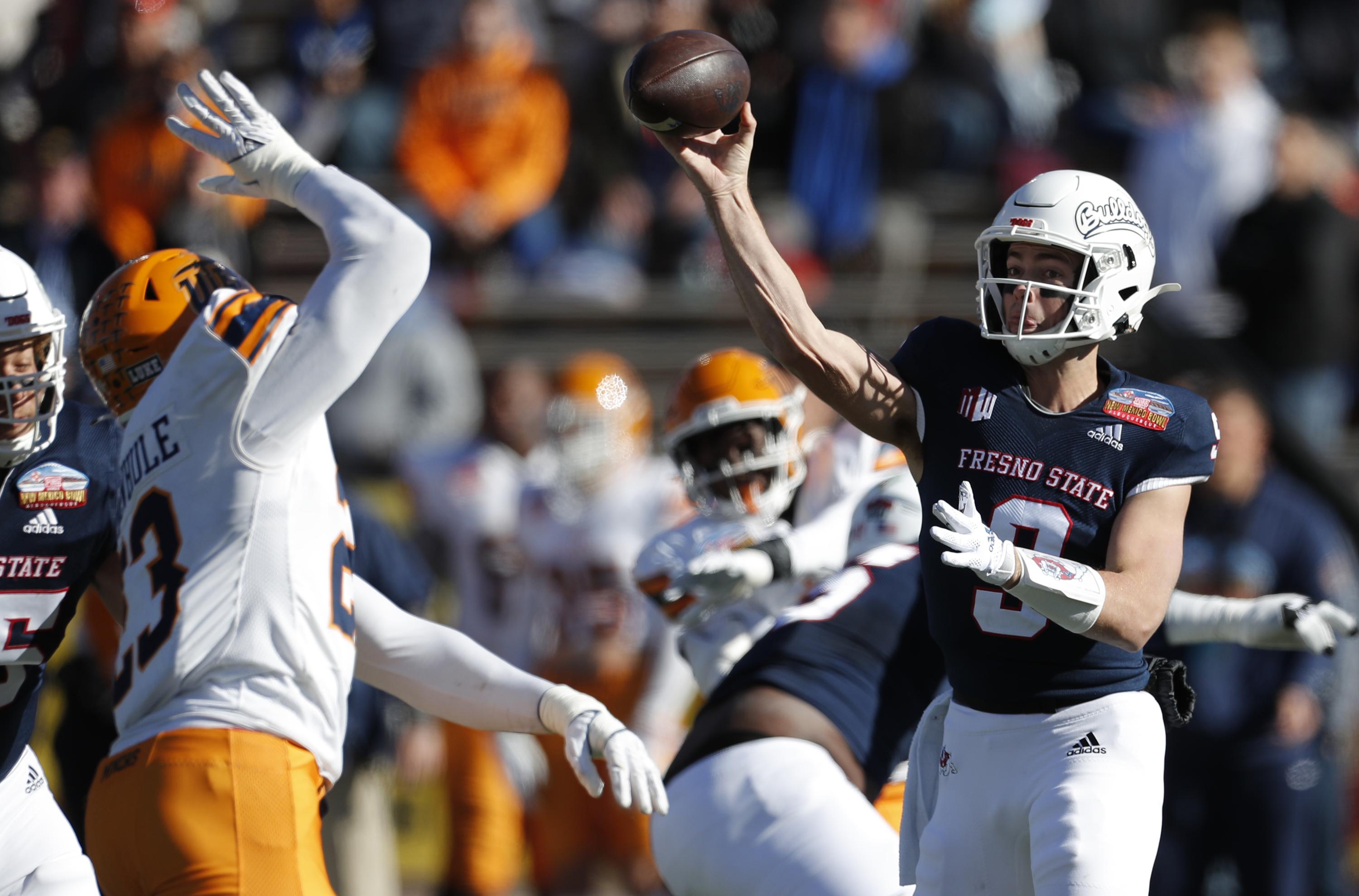 Fresno State beats UTEP 3124 in New Mexico Bowl AP News