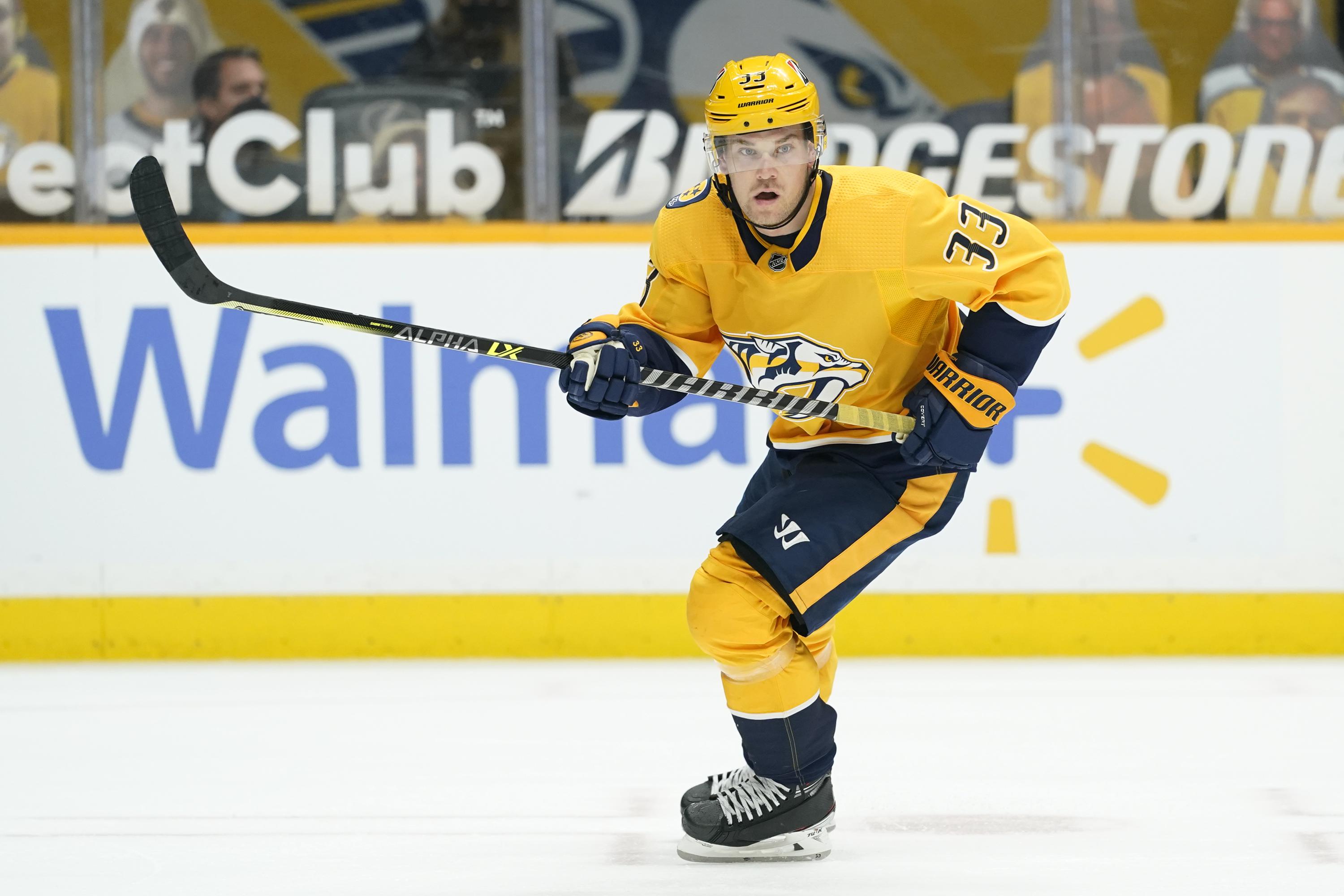 LA Kings acquire Viktor Arvidsson from Nashville for 2 picks AP News