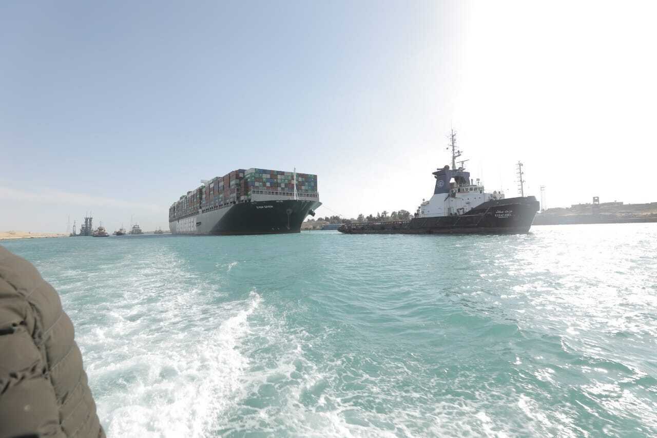 Suez Canal Reopens After Stuck Cargo Ship Is Freed