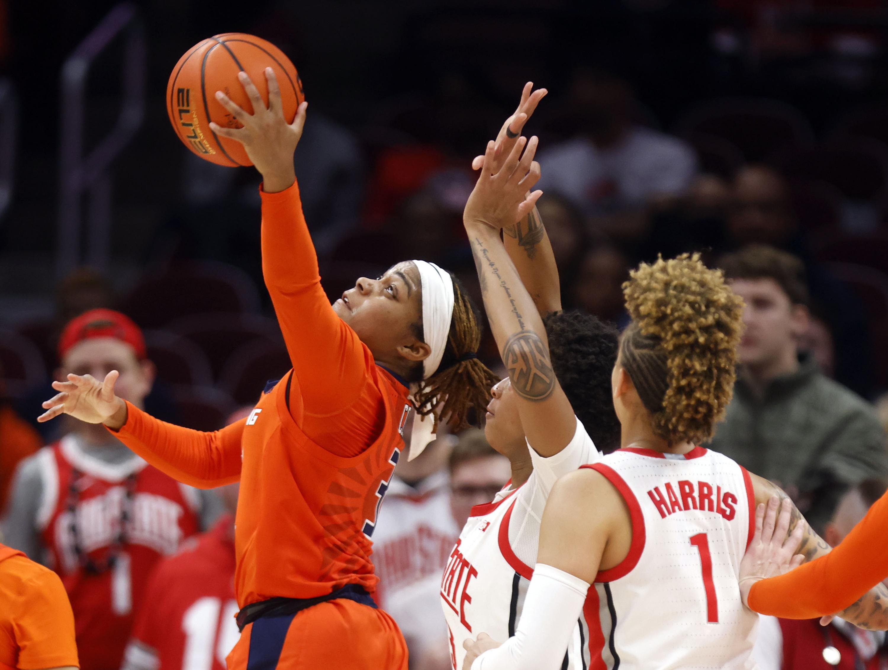 No. 3 Ohio State avoids upset scare, downs Illinois 87-81