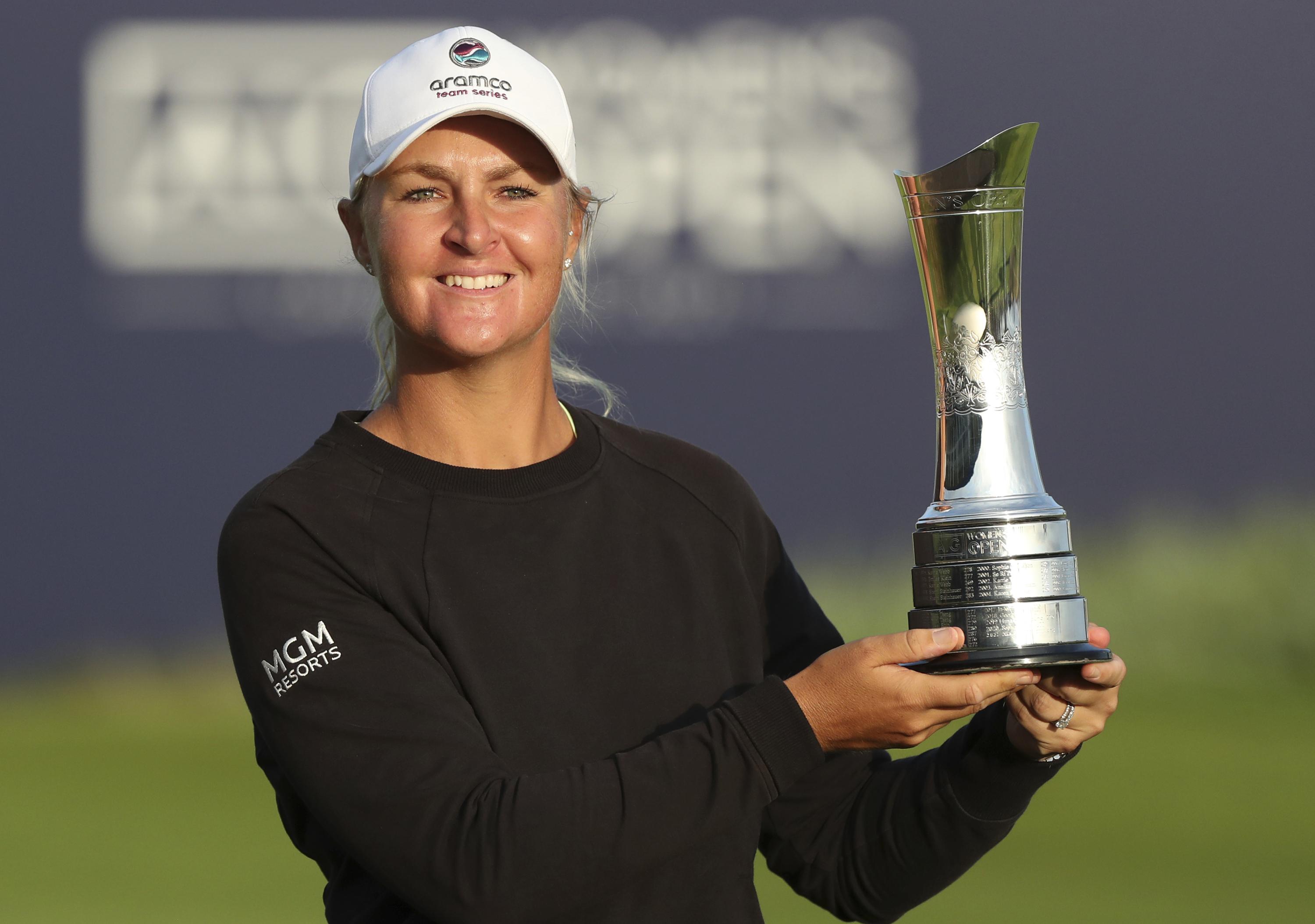 Anna Nordqvist 브리티시 여자 오픈에서 세 번째 우승